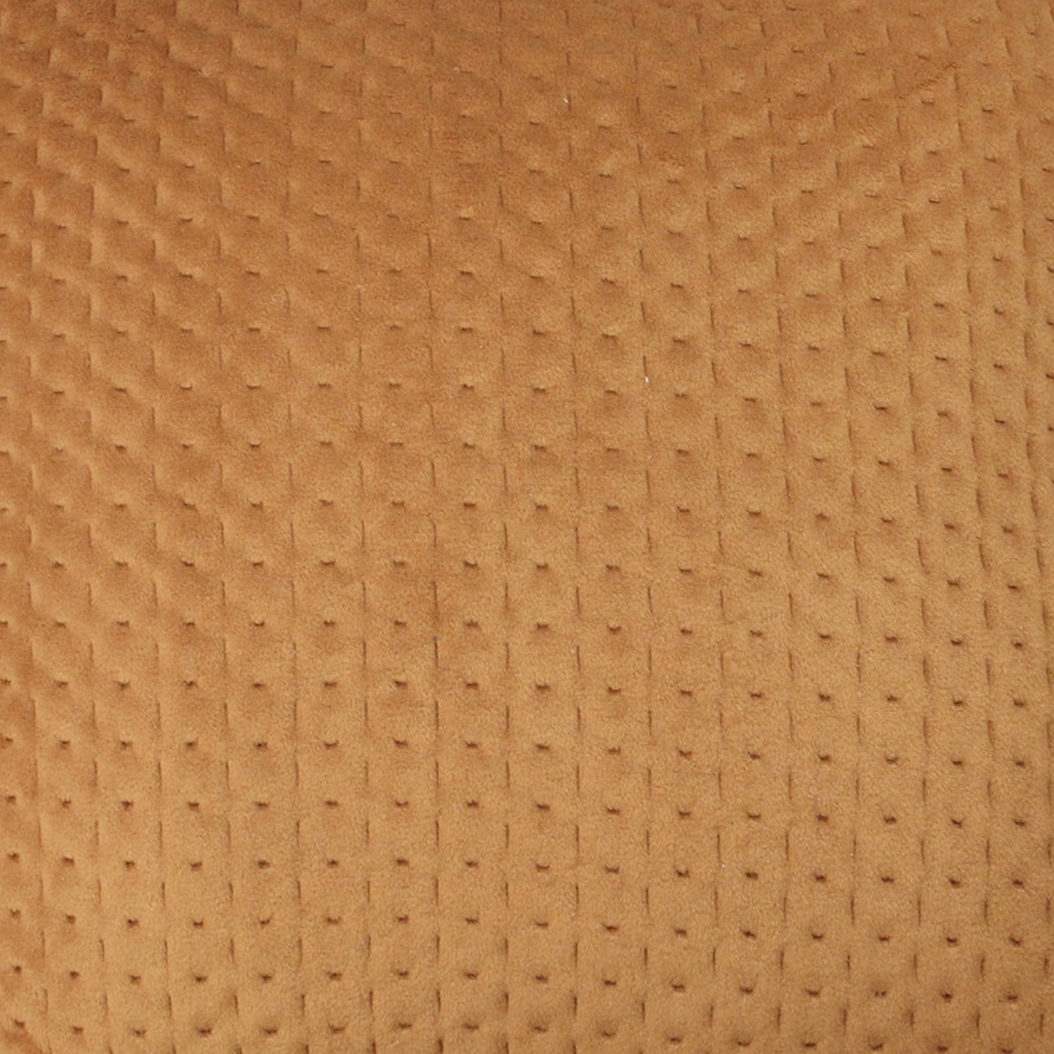 Coussin décoratif carré texturé orange contemporain de 16 po