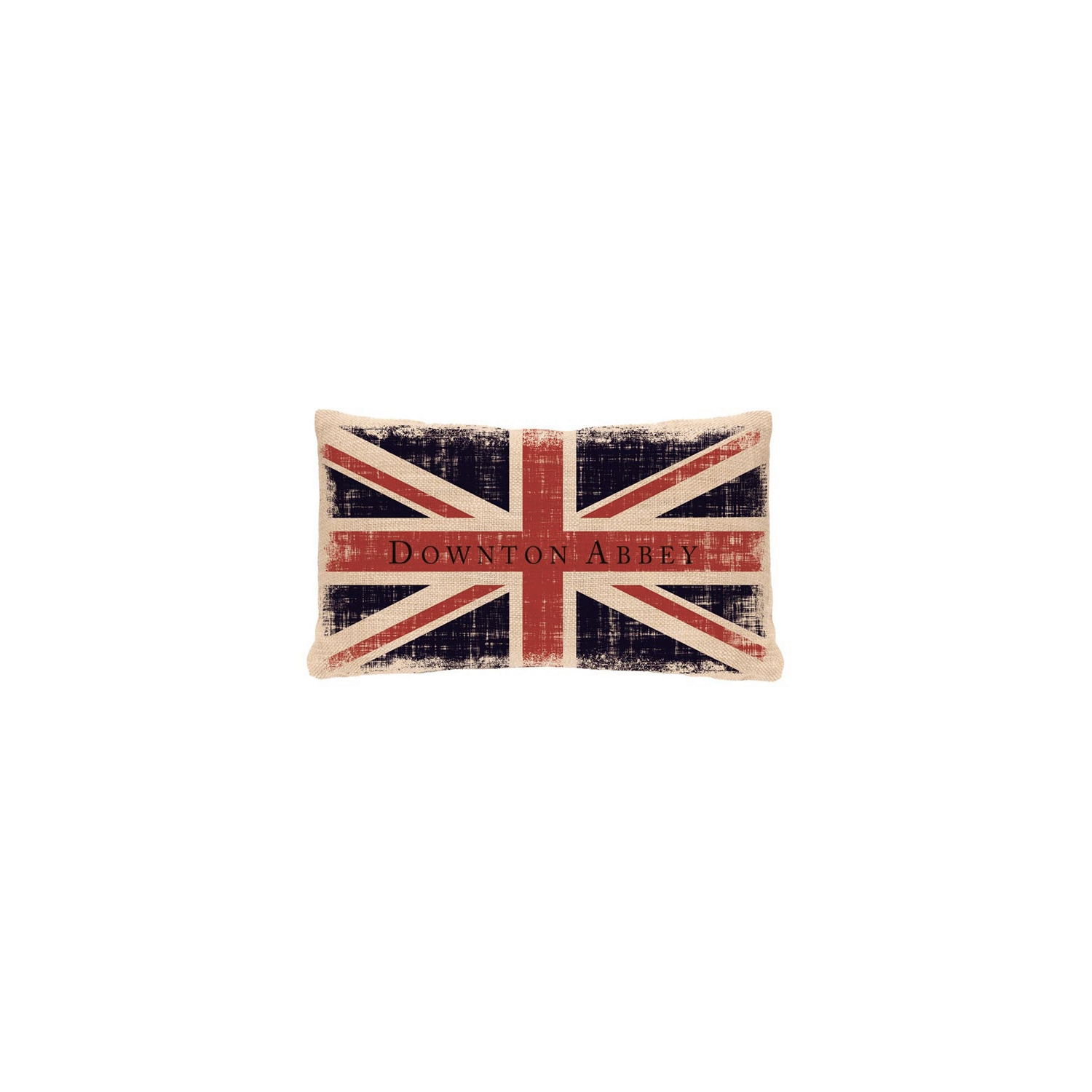 20" Downton Abbey British Union Jack Decorative Rectangular Throw Pillow