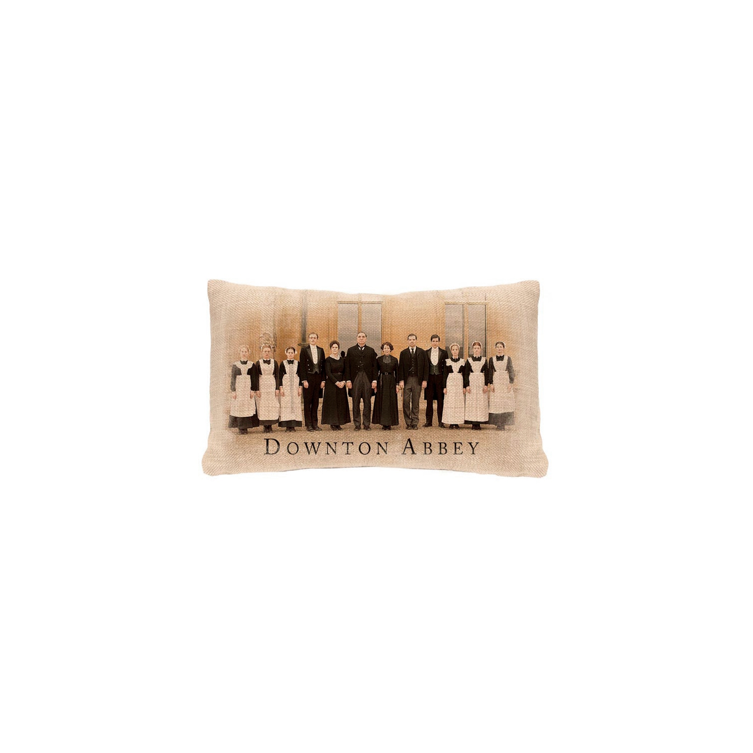 Coussin décoratif rectangulaire, « Downton Abbey », 20 po, fonte britannique