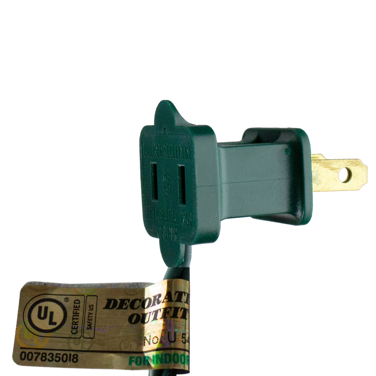 Set of 10 Red Party Cup Christmas or Patio Lights - Green Wire