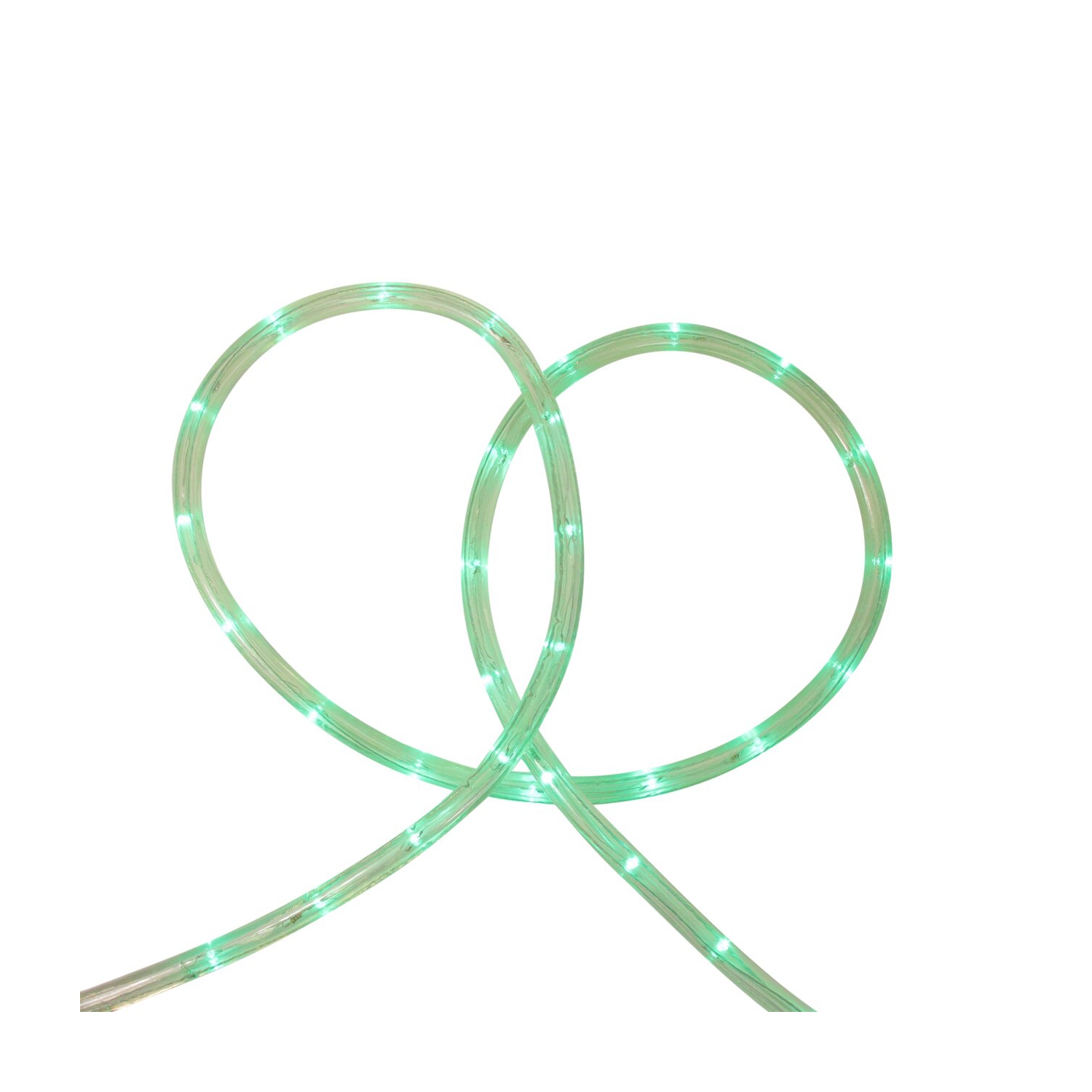 18ft Green LED Christmas Rope Lights