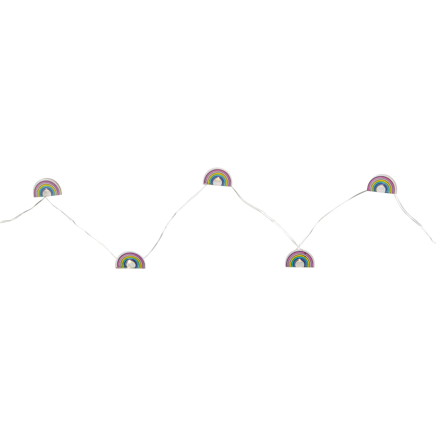 10-Count LED Rainbow Fairy Lights - Warm White