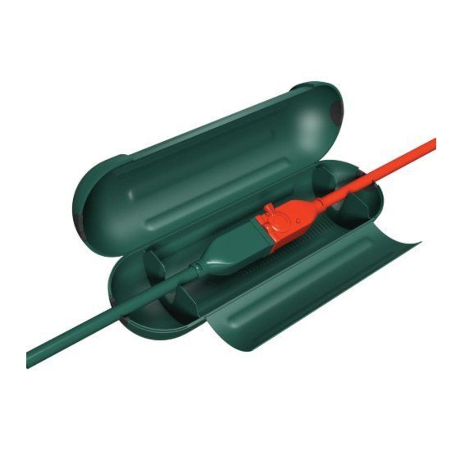 Protecteur de connexion de cordon d'alimentation extérieur Stanley EZ Protect, vert, 8 po