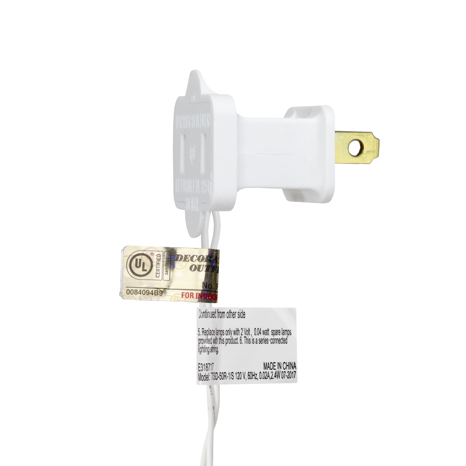 50 Red LED Wide Angle Mini Christmas Lights - 16.25 ft White Wire