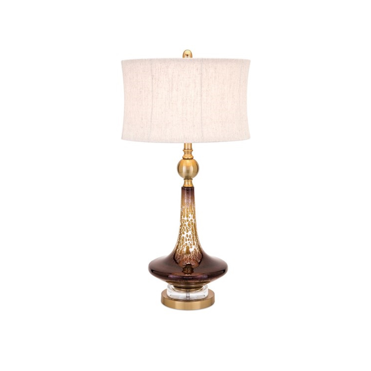 bronze mercury glass lamp