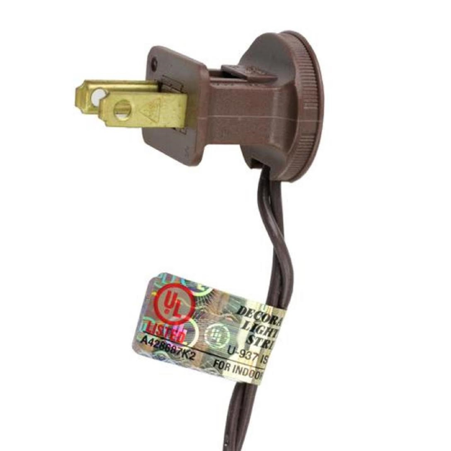 Ensemble de 300 mini lumières de Noël transparentes, 149,6 pi, fil brun