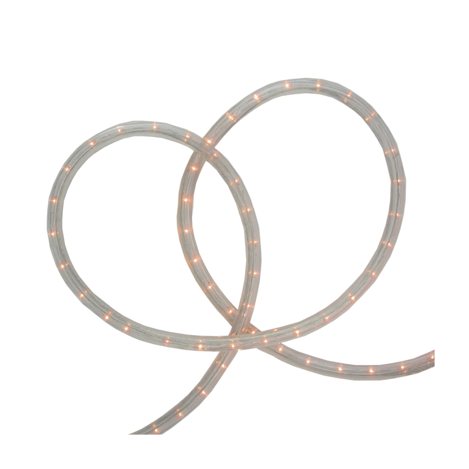 100' Warm White LED Christmas Rope Lights