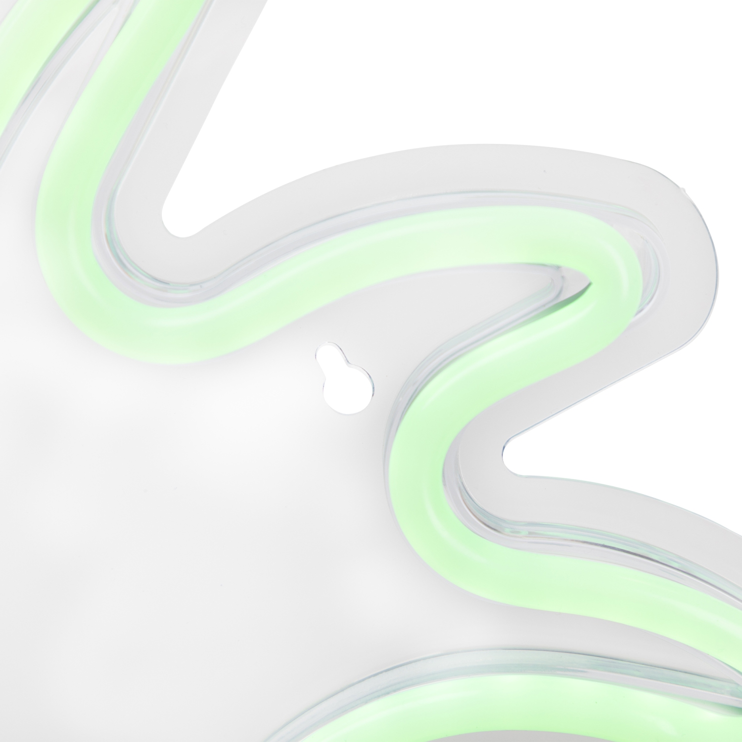 19" Green and Yellow Palm Tree LED Neon Style Wall Sign