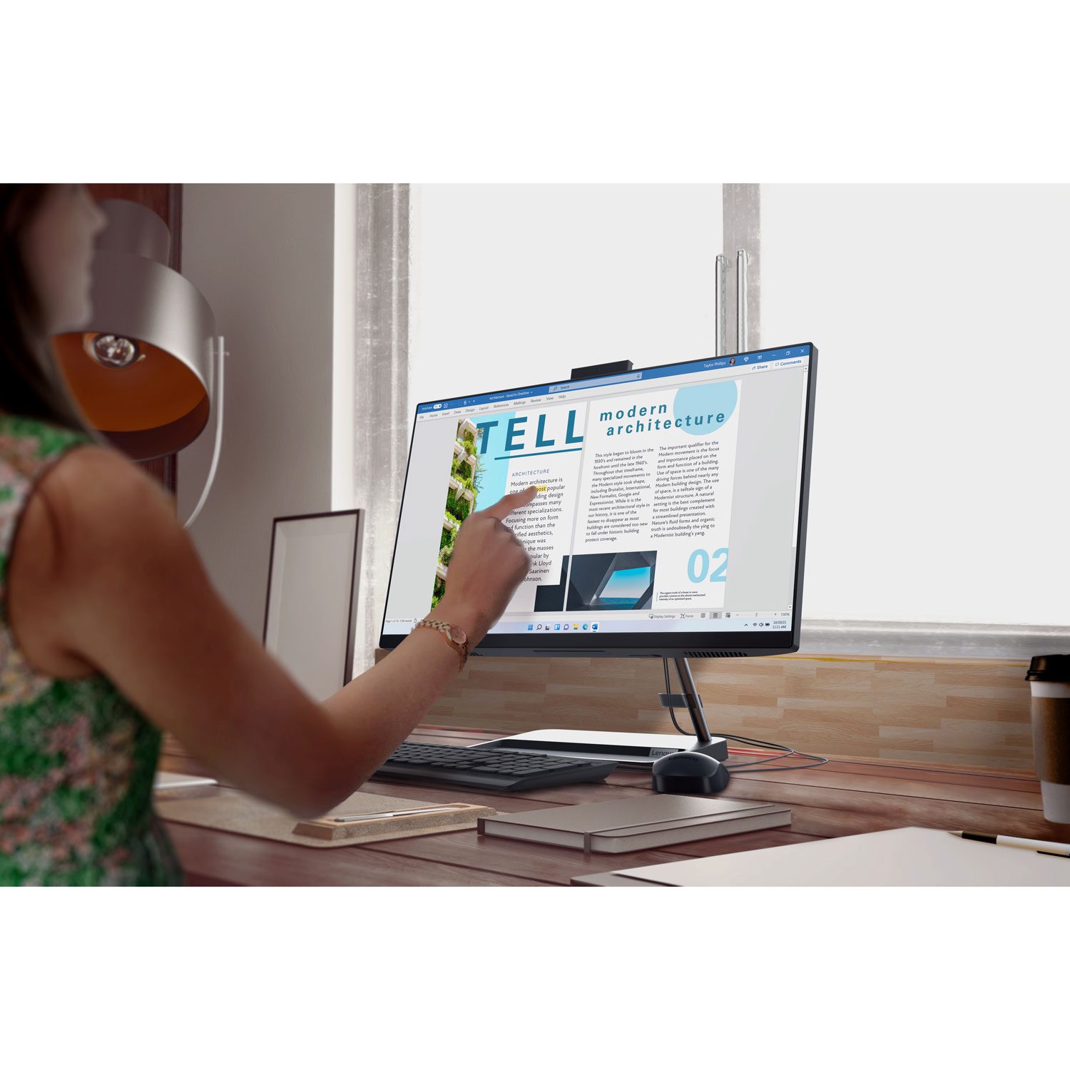 Ordinateur tout-en-un de 23,8 po Ideacentre de Lenovo - Exclusivité Best Buy