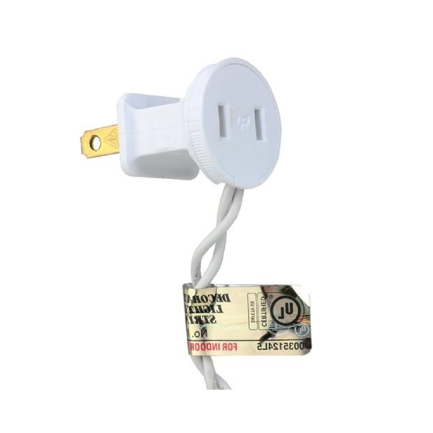 Ensemble de 150 mini-lumières de Noël rouges et bleues, fil blanc de 34 pi