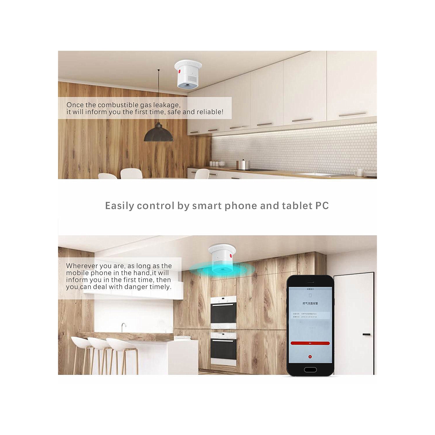 Capteur intelligent de monoxyde de carbone ZigBee