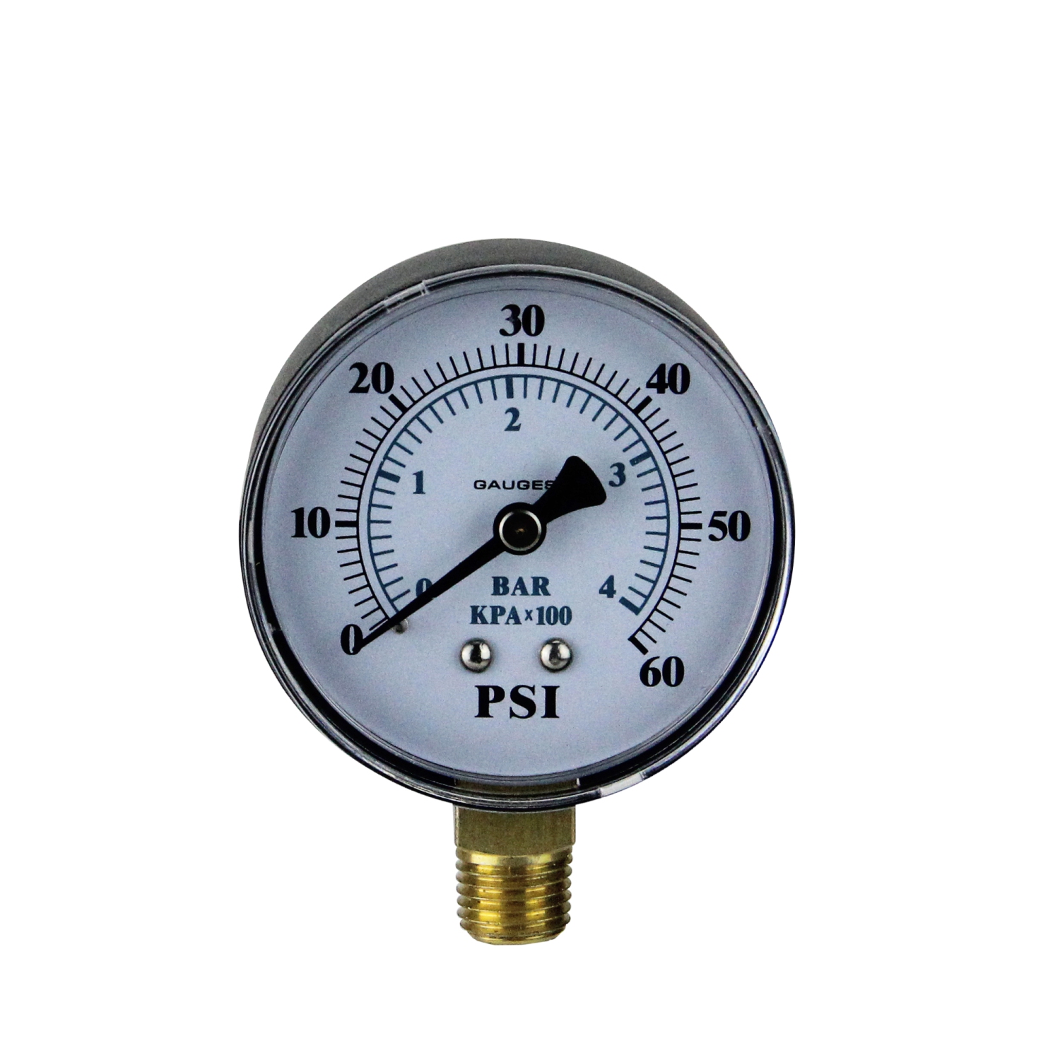 3.25" Side Mount Pressure Gauge for Pool Pump