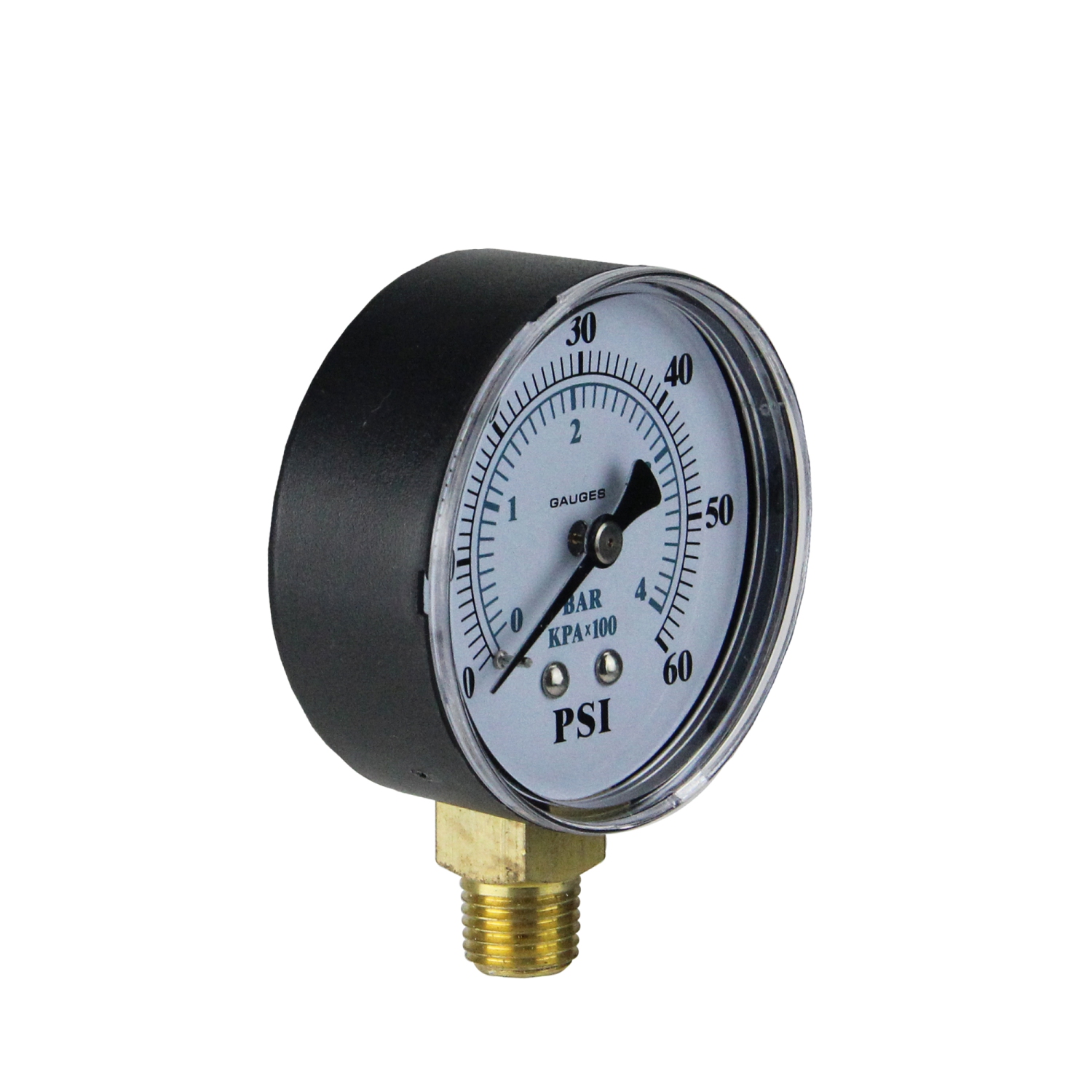 3.25" Side Mount Pressure Gauge for Pool Pump