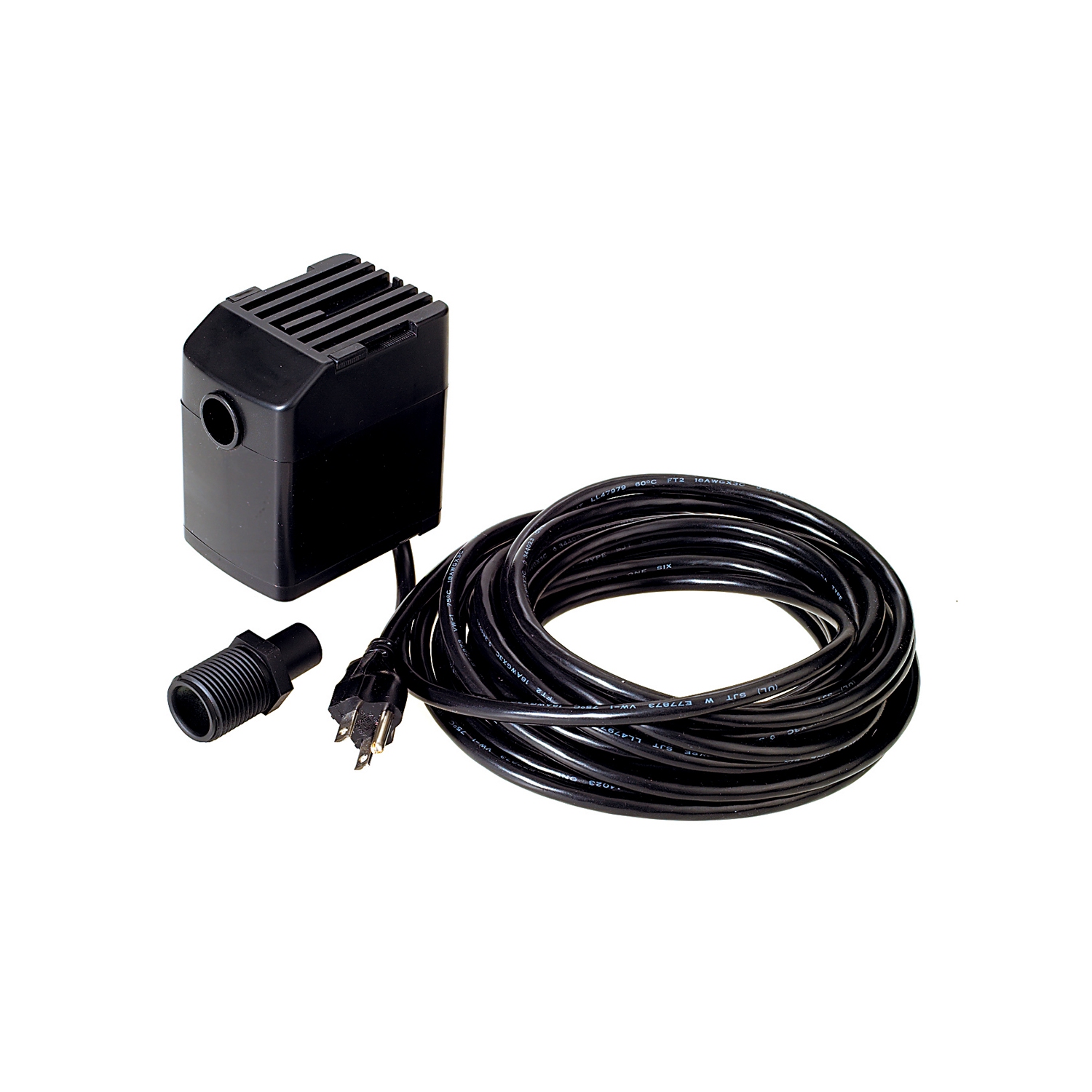 Black HydroTools Electric Above-Ground Swimming Pool Cover Siphon Pump