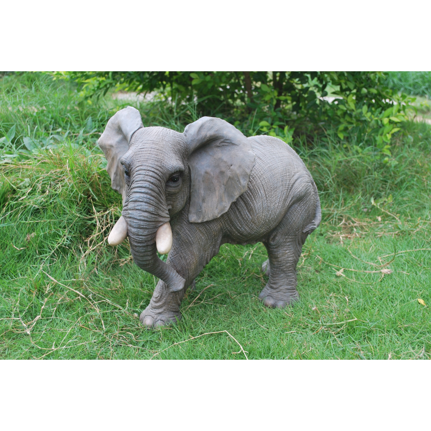 Hi-Line Gift Ltd Walking Elephant Garden Statue