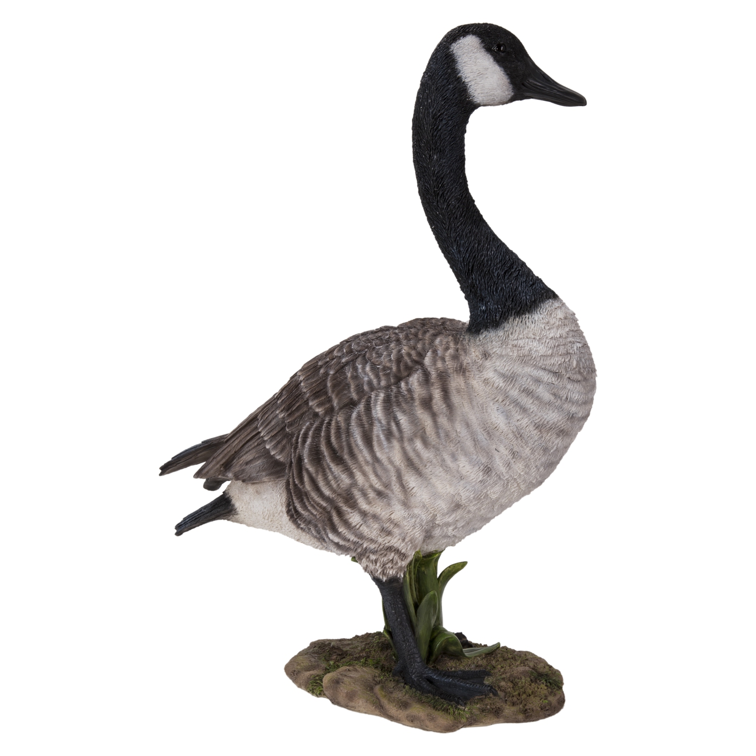 Hi-Line Gift Ltd Standing Canada Goose Garden Statue