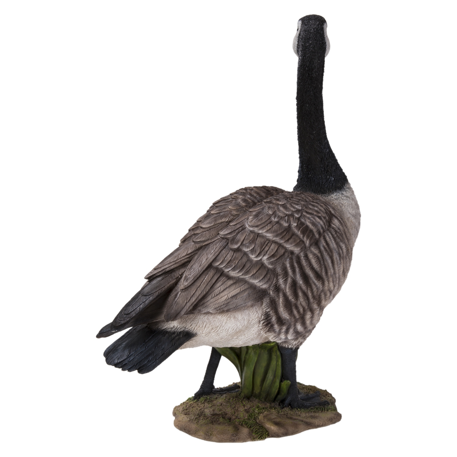 Hi-Line Gift Ltd Standing Canada Goose Garden Statue