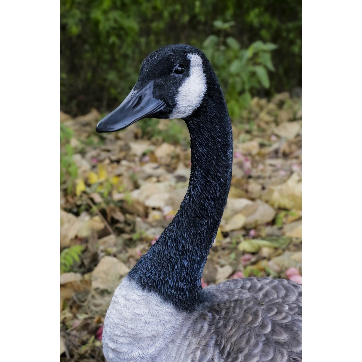 Hi-Line Gift Ltd Standing Canada Goose Garden Statue