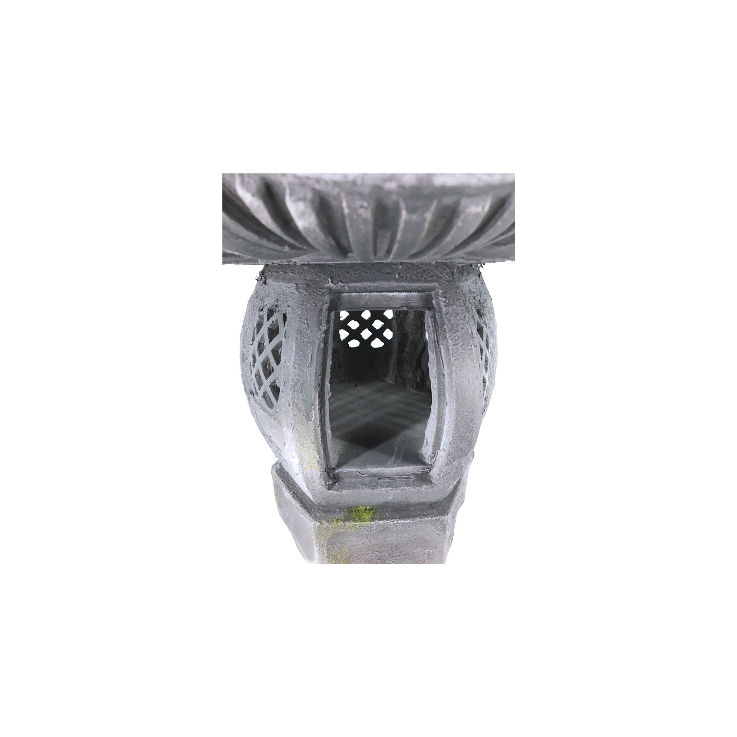 Hi-Line Gift Ltd 36In Grey Stone Lantern