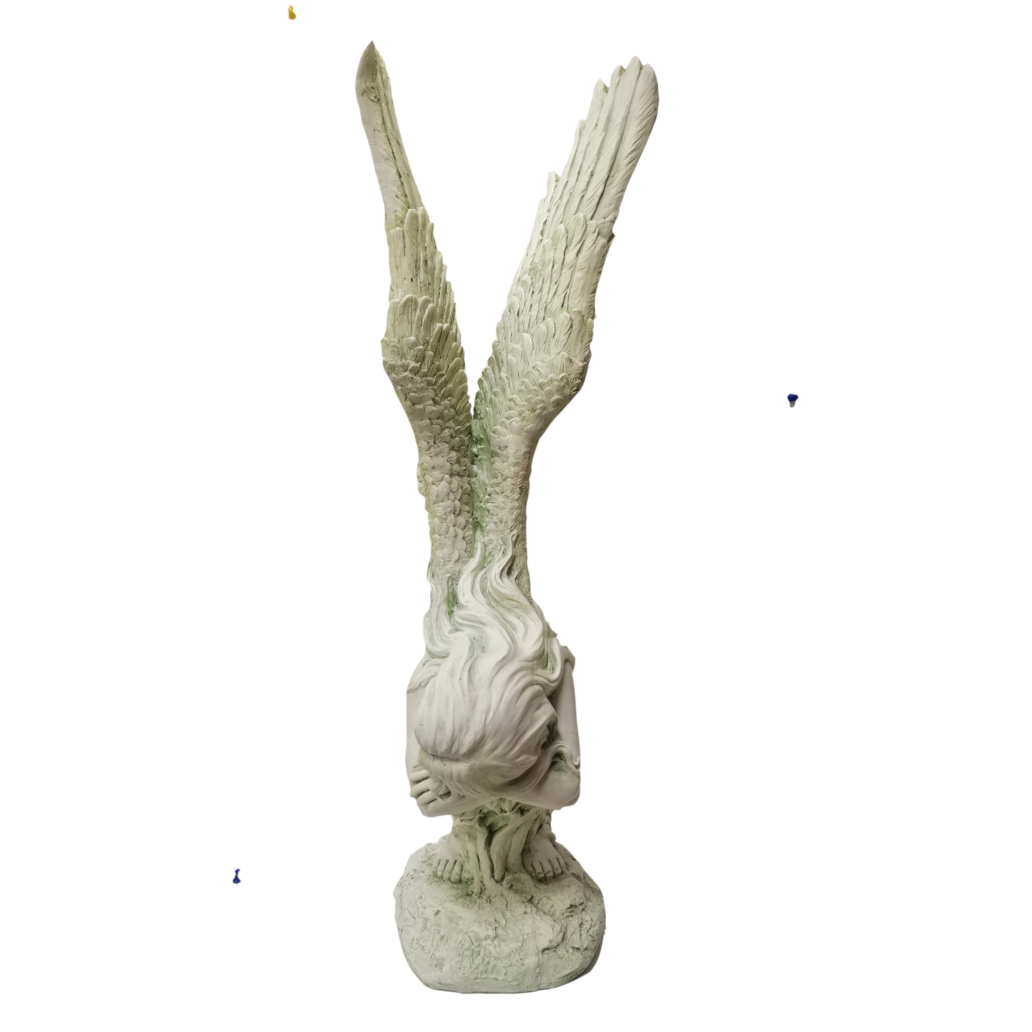 Hi-Line Gift Ltd Sleeping Angel with Wings Out Garden Statue