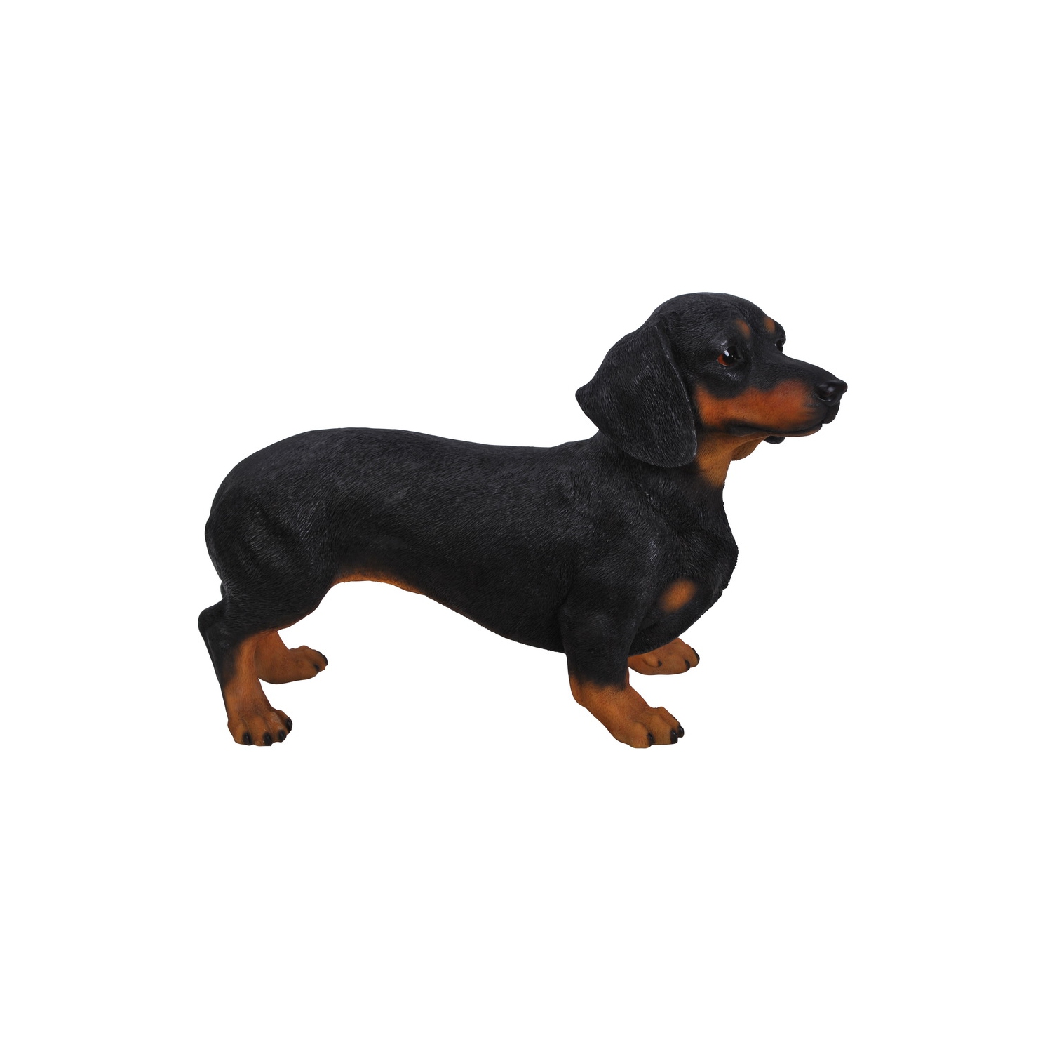 Hi-Line Gift Ltd Standing Dachshund Garden Statue