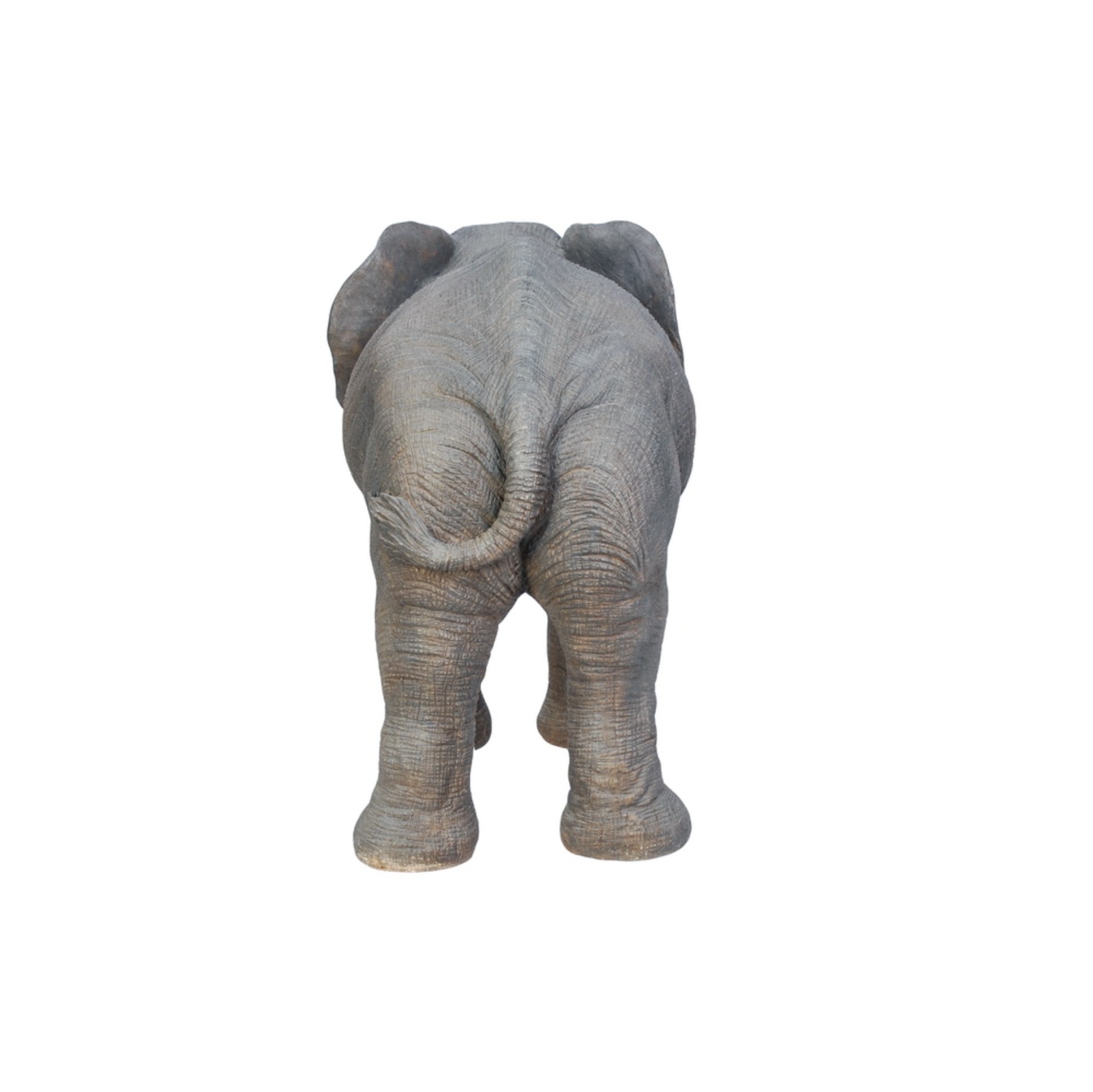 Hi-Line Gift Ltd Elephant Standing with Trunk Down Garden Statue