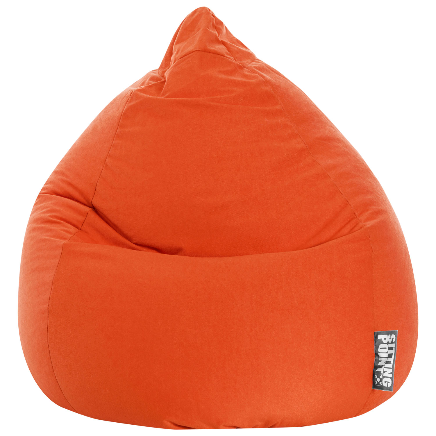 Easy Contemporary Polyester Bean Bag - Orange