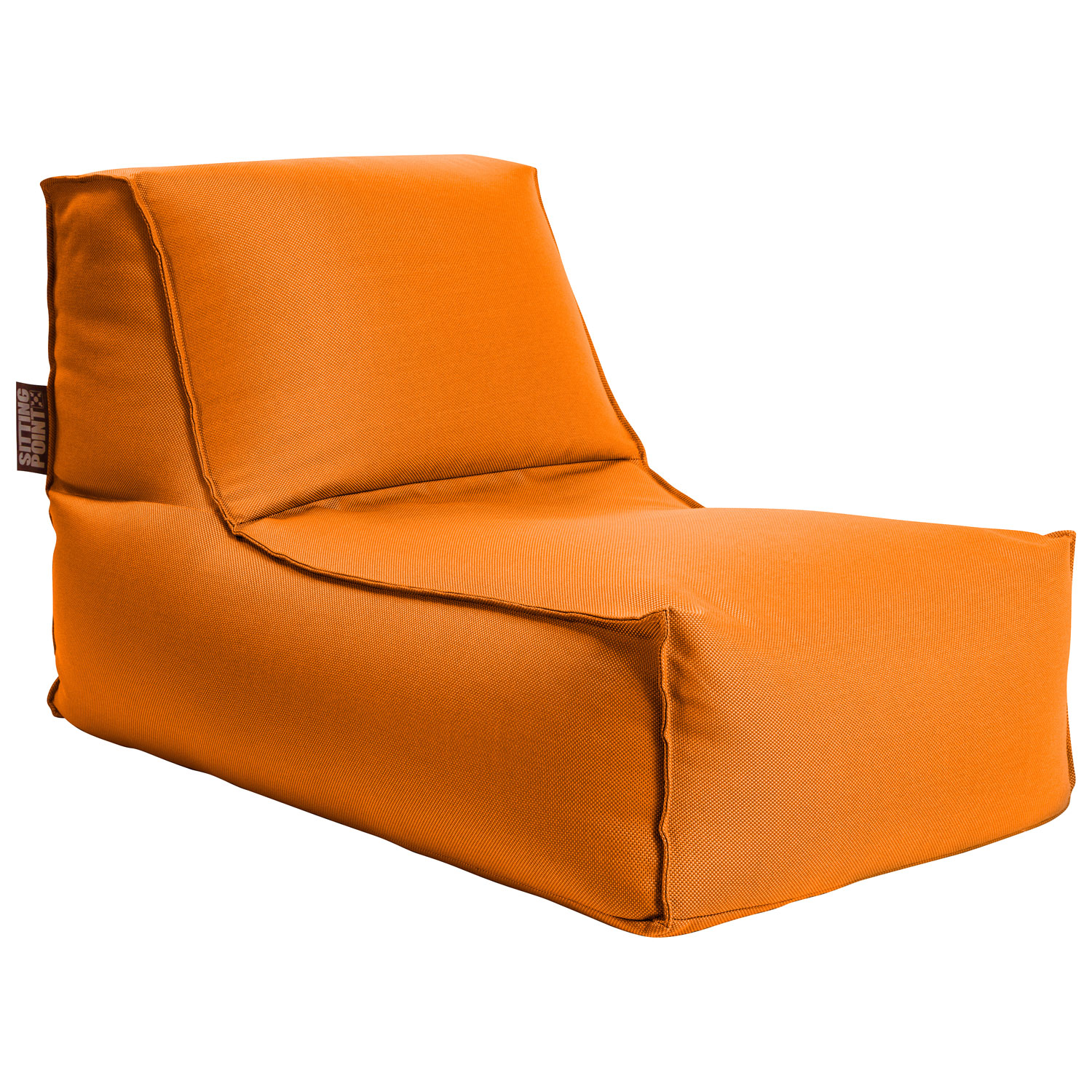 Alpine Contemporary Olefin Bean Bag – Orange