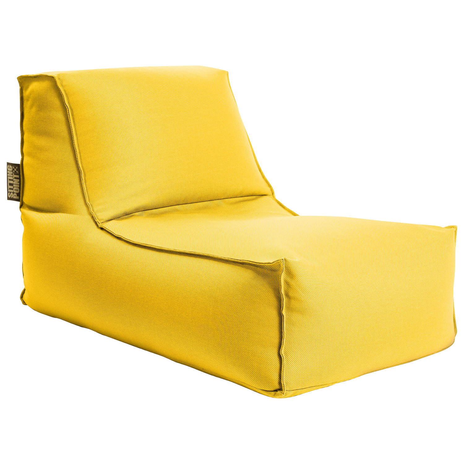 Alpine Contemporary Olefin Bean Bag – Yellow