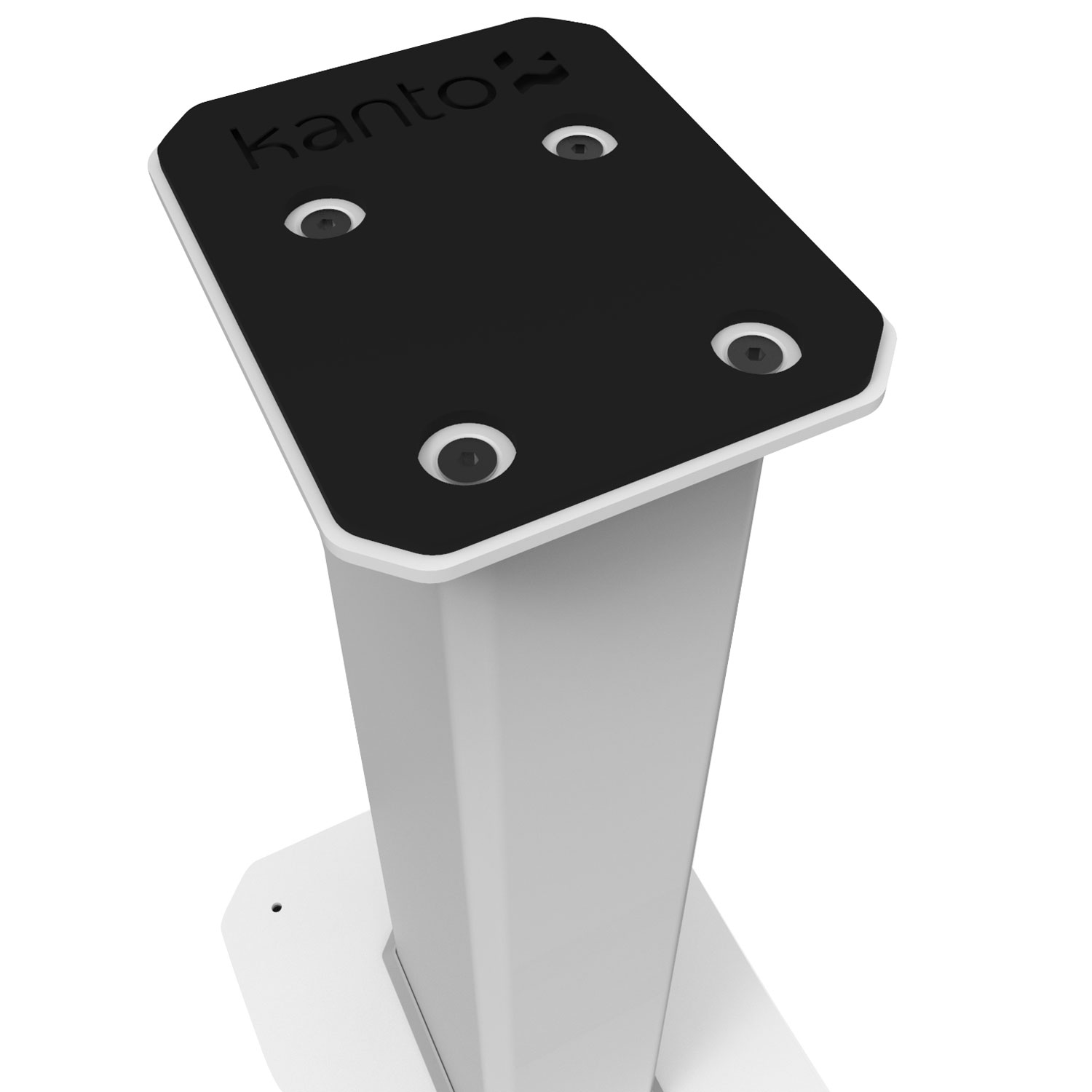 Supports de haut-parleurs remplissables de Kanto - Blanc