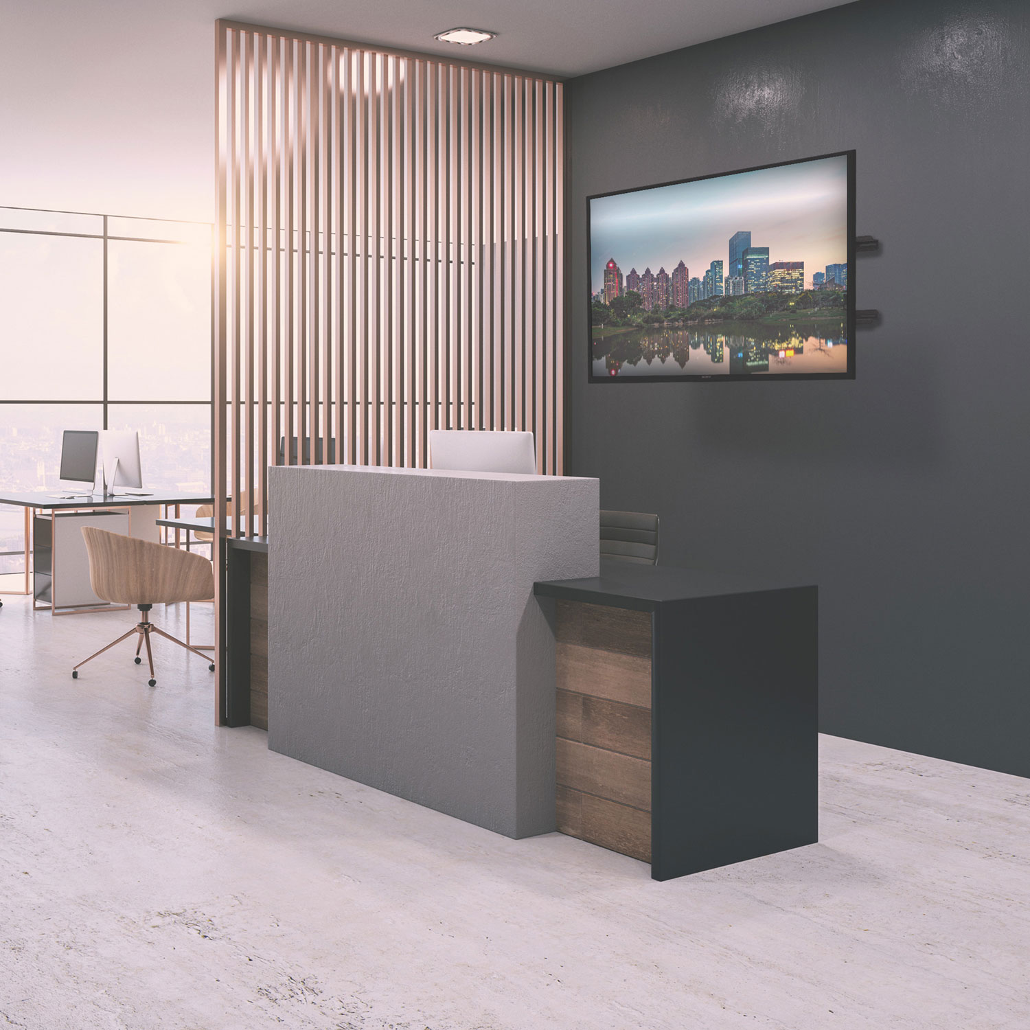 Support mural articulé antivol de Kanto pour téléviseur de 37 à 65 po