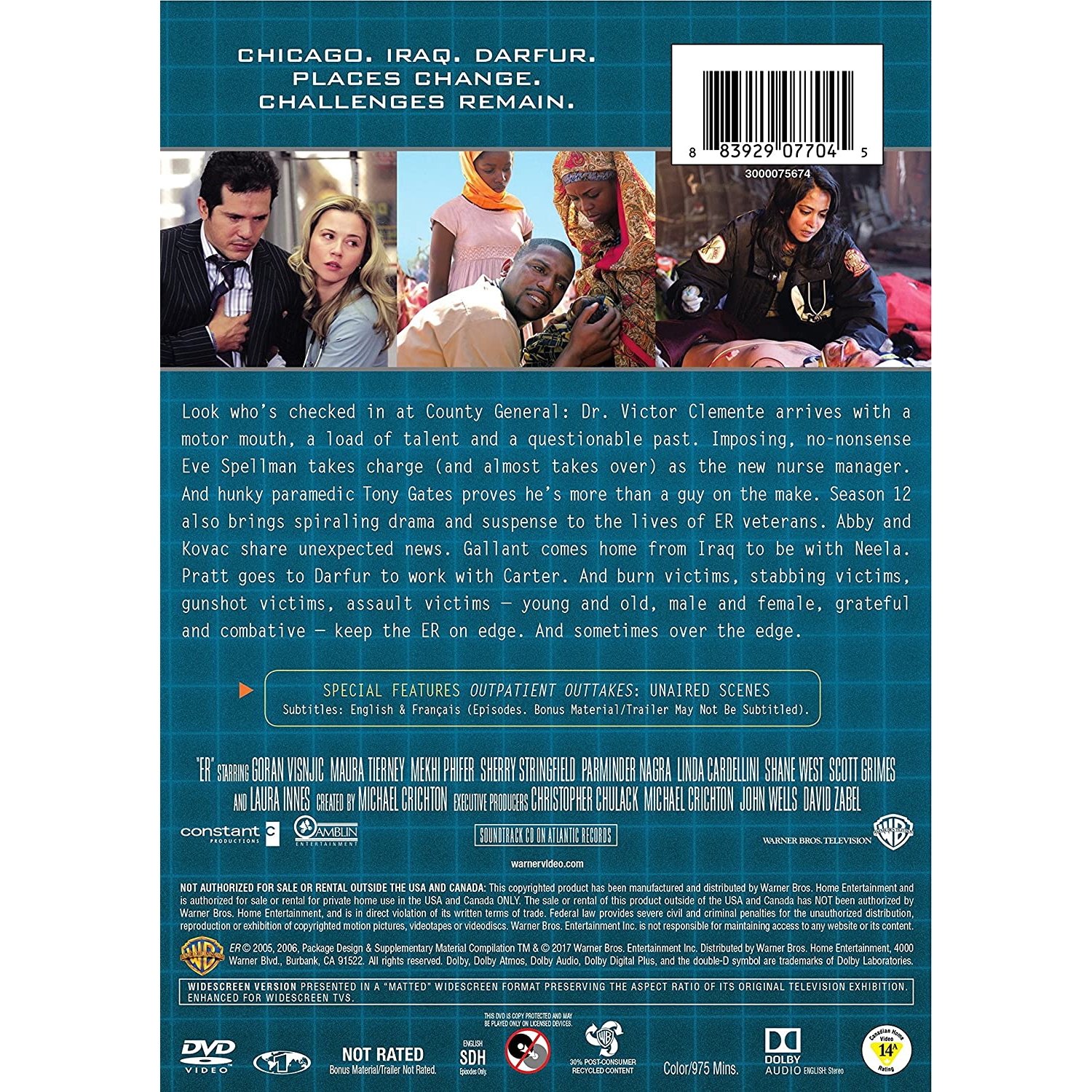 ER: The Complete Twelfth Season [DVD Box Set]