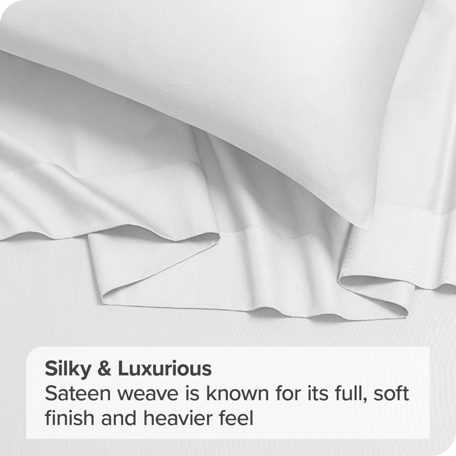 Bare Home 100% Organic Cotton Sheet Set – Silky Smooth Sateen Weave - Warm & Luxurious Sateen