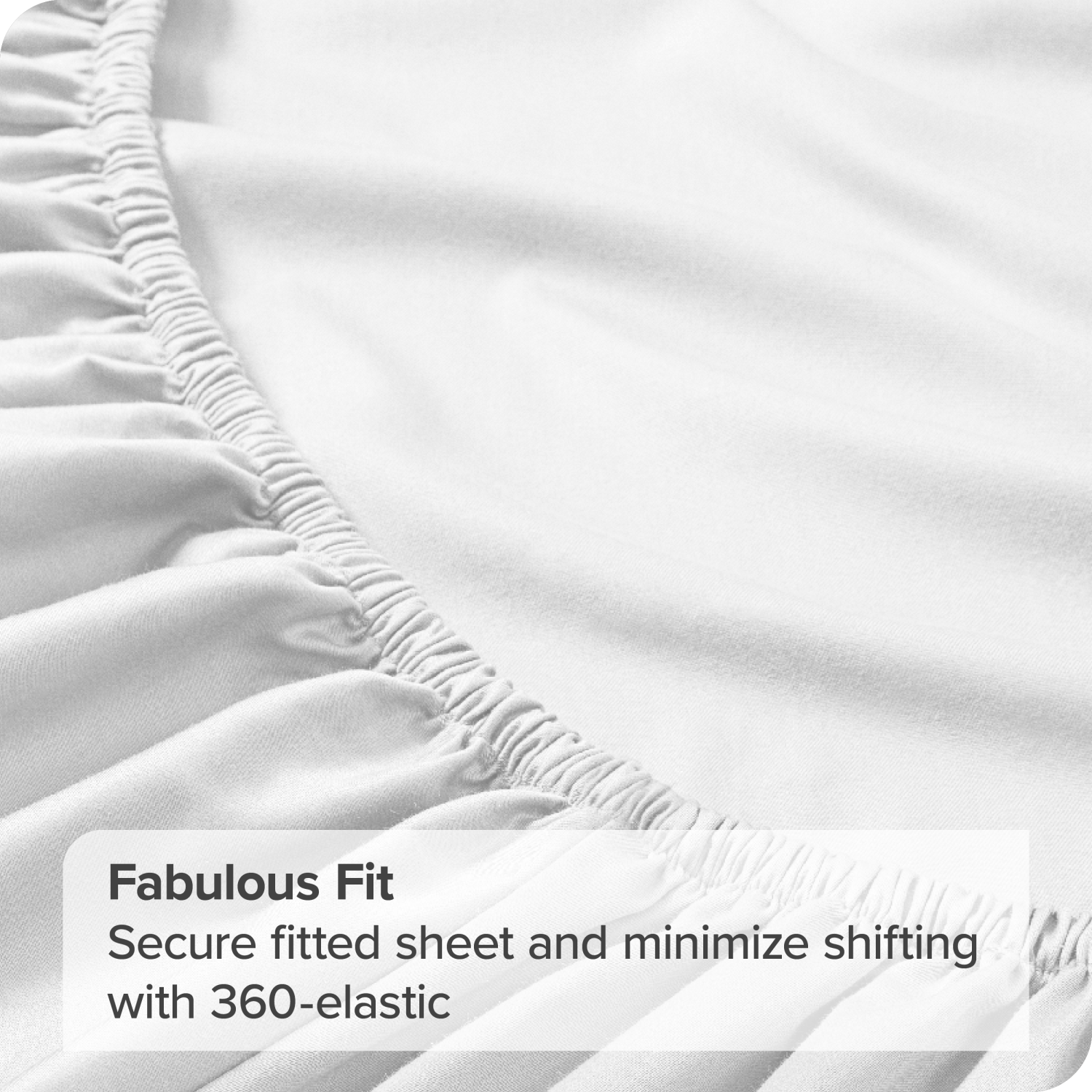 Ensemble de draps 100 % coton biologique Bare Home – satin soyeux tissé chaud et luxueux