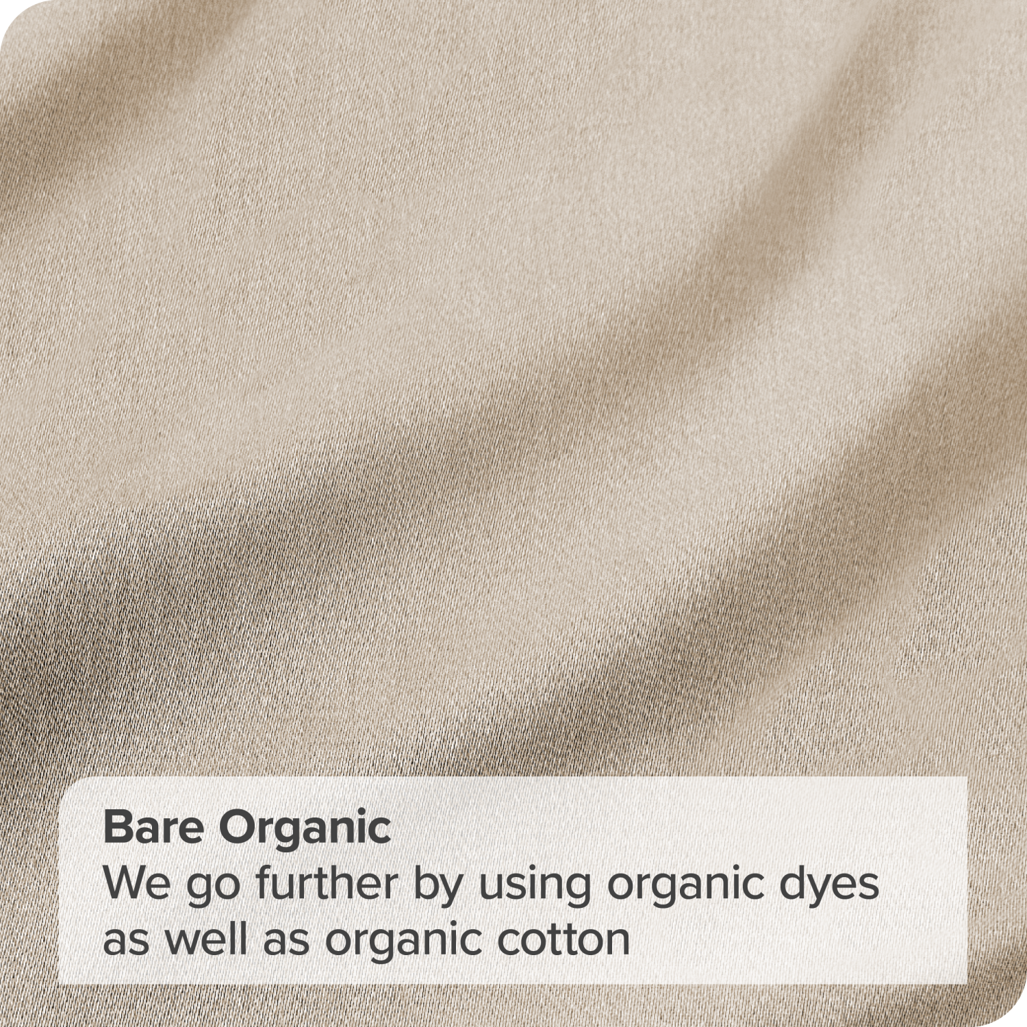 Bare Home 100% Organic Cotton Sheet Set – Silky Smooth Sateen Weave - Warm & Luxurious Sateen