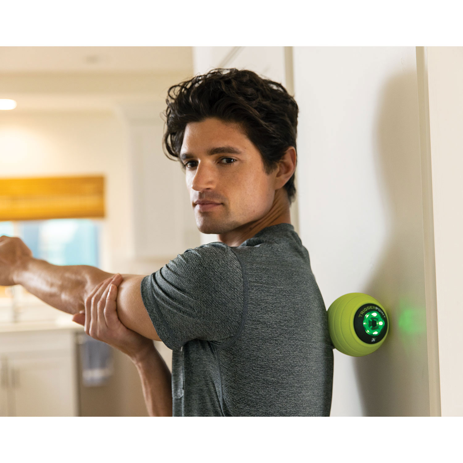 Ballon de massage vibrant MB Vibe de TriggerPoint - Vert