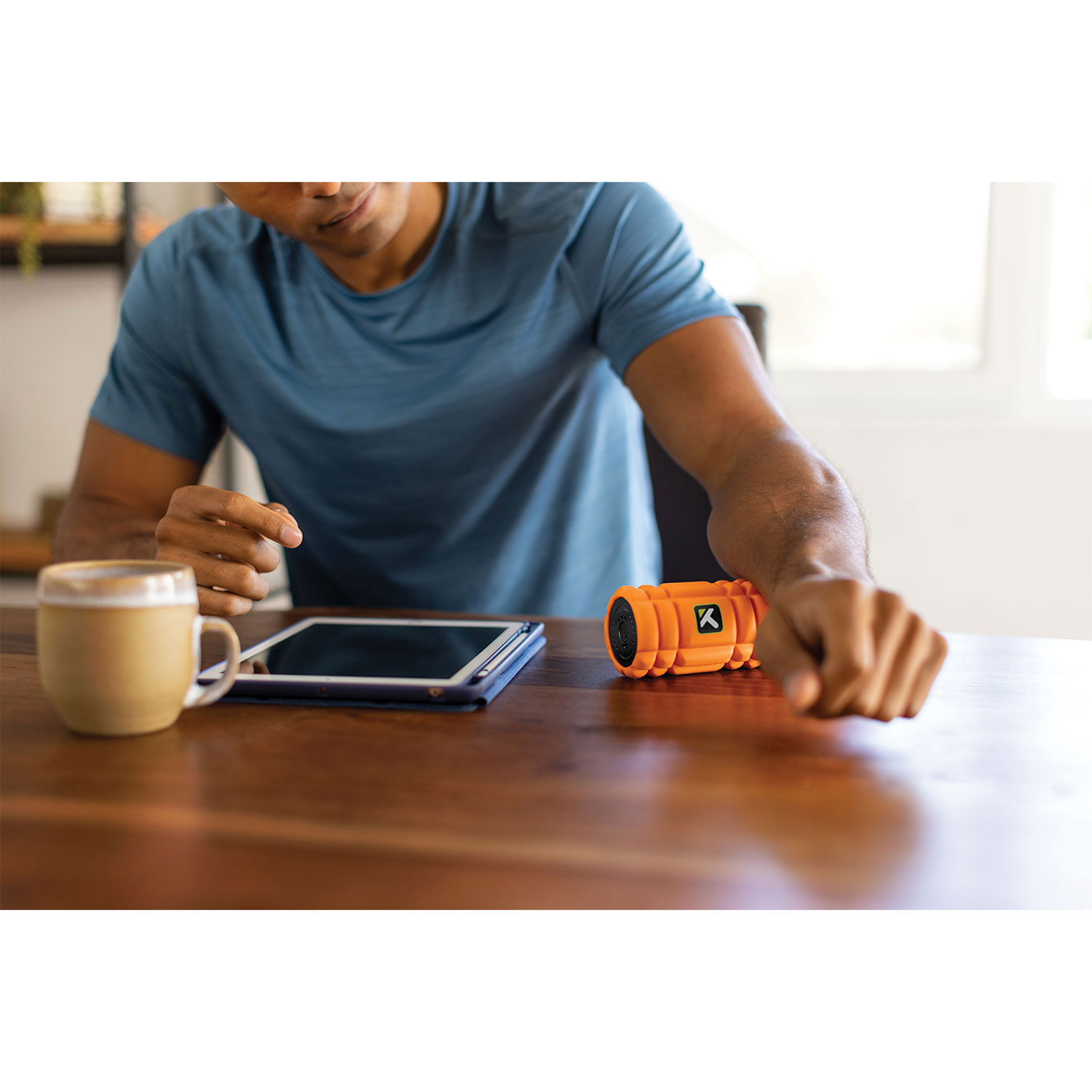 Rouleau en mousse NANO Vibe de TriggerPoint - 7,5 po - Orange