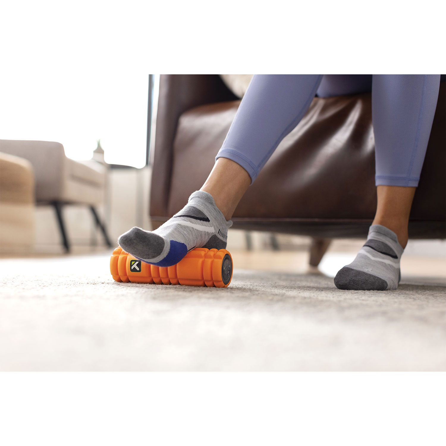 Rouleau en mousse NANO Vibe de TriggerPoint - 7,5 po - Orange