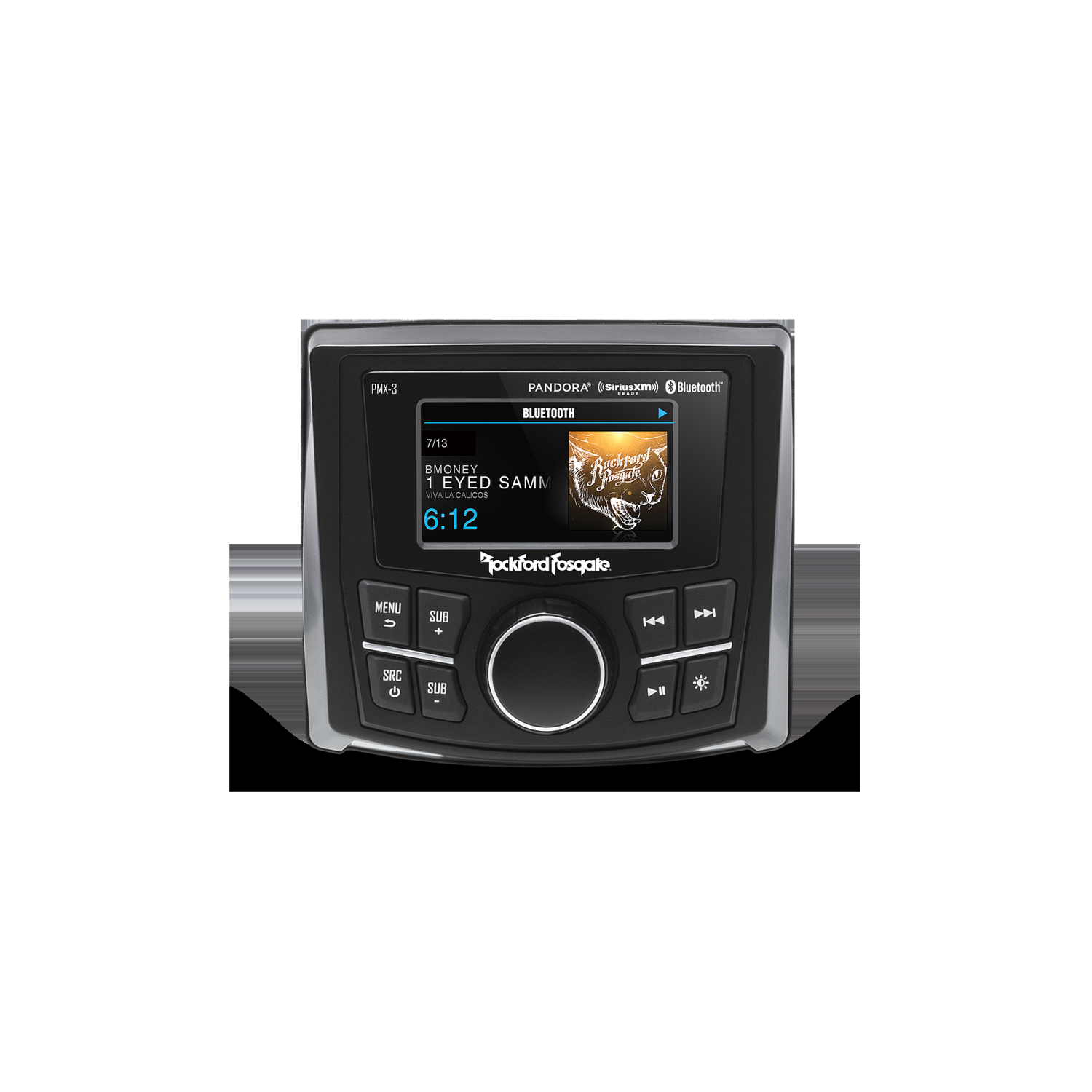 Récepteur multimédia numérique avec Bluetooth et caméra Fosgate PMX-3 de Rockford