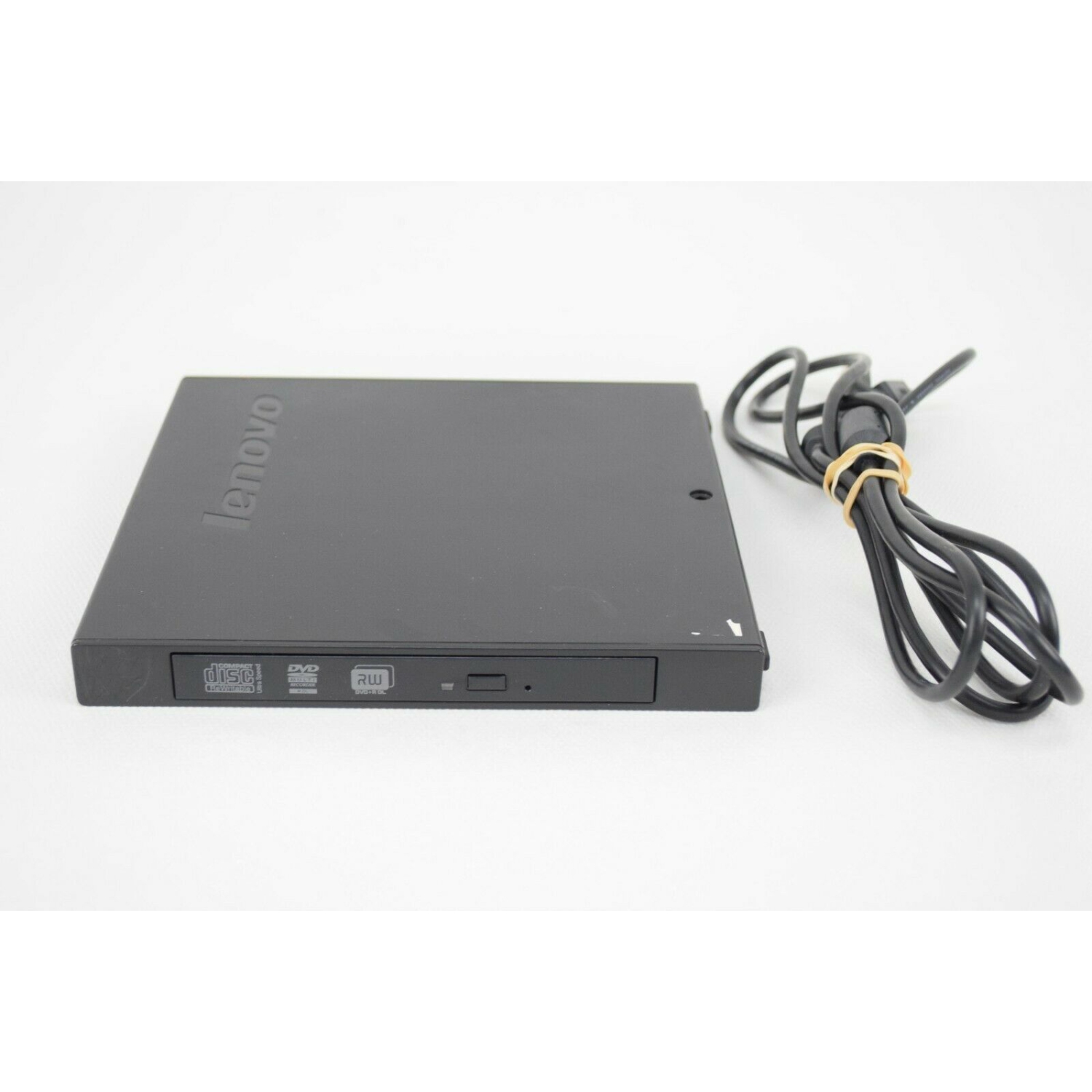 Lenovo Slim USB External Portable DVD-RW Player/Burner Optical Drive - (Refurbished)
