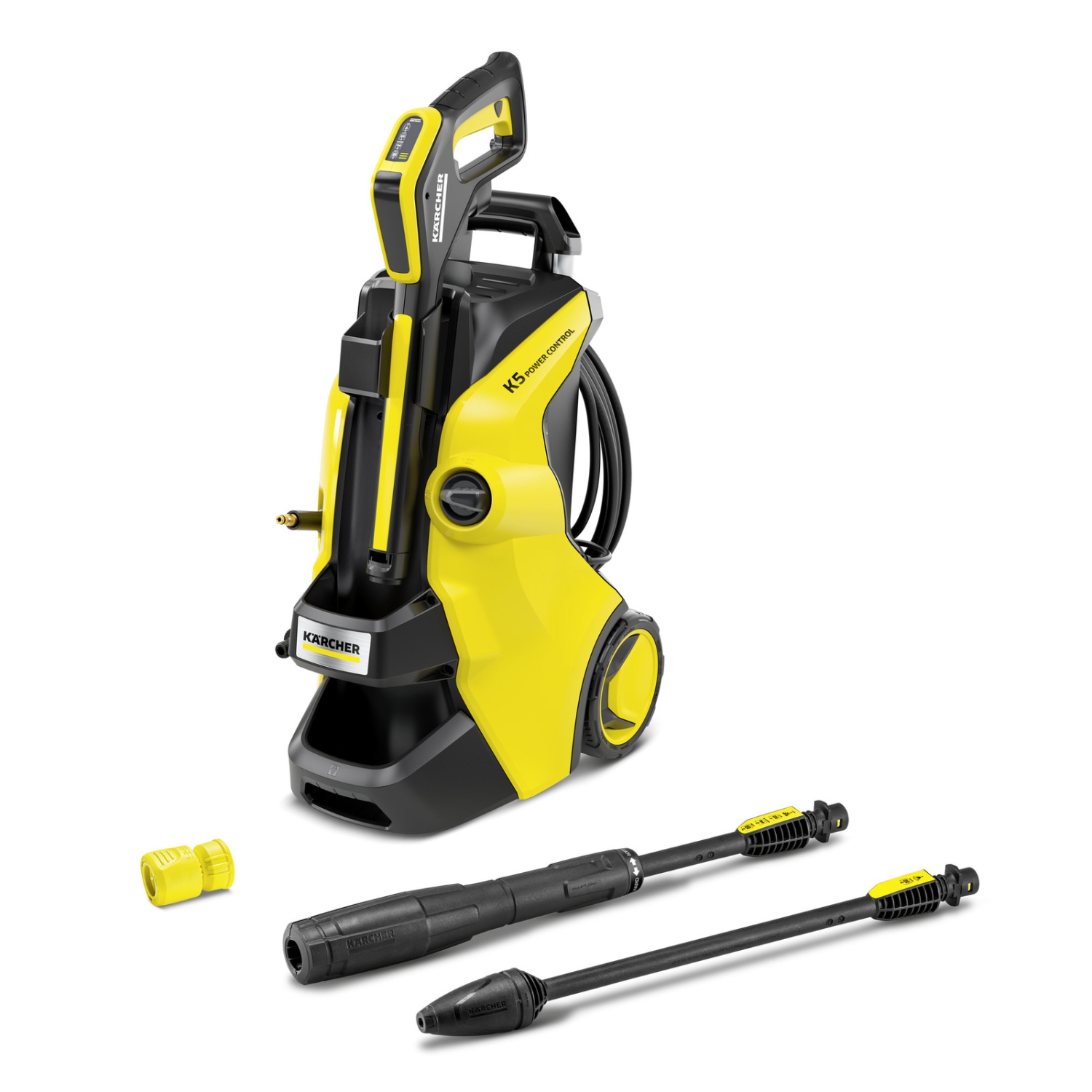 Karcher Electric Pressure Washer K 5 Power Control with 2000 PSI, Karcher App Compatibility and Plug and Clean Detergent System