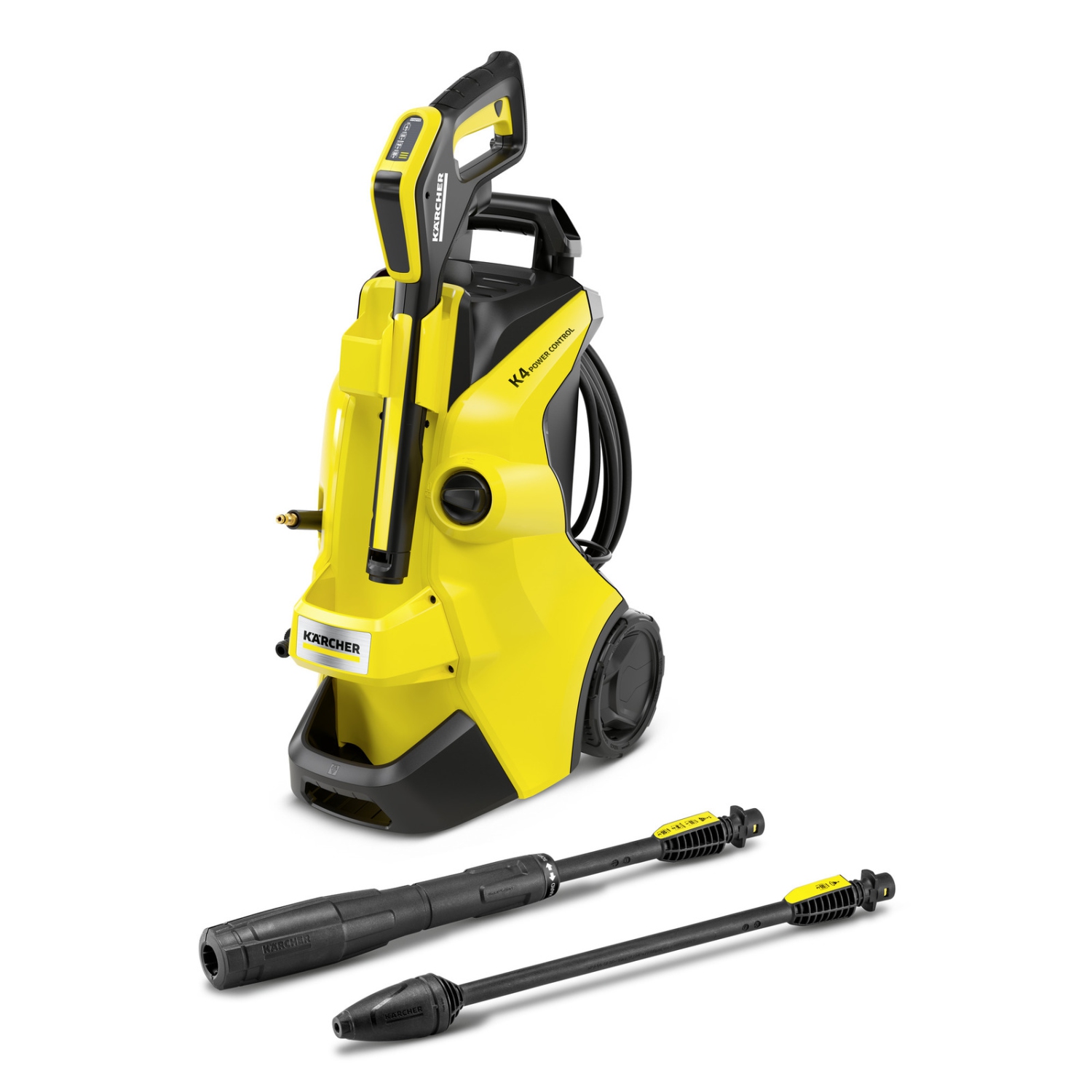Karcher Electric Pressure Washer K 4 Power Control with 1900 PSI, Karcher App Compatibility and Plug and Clean Detergent System