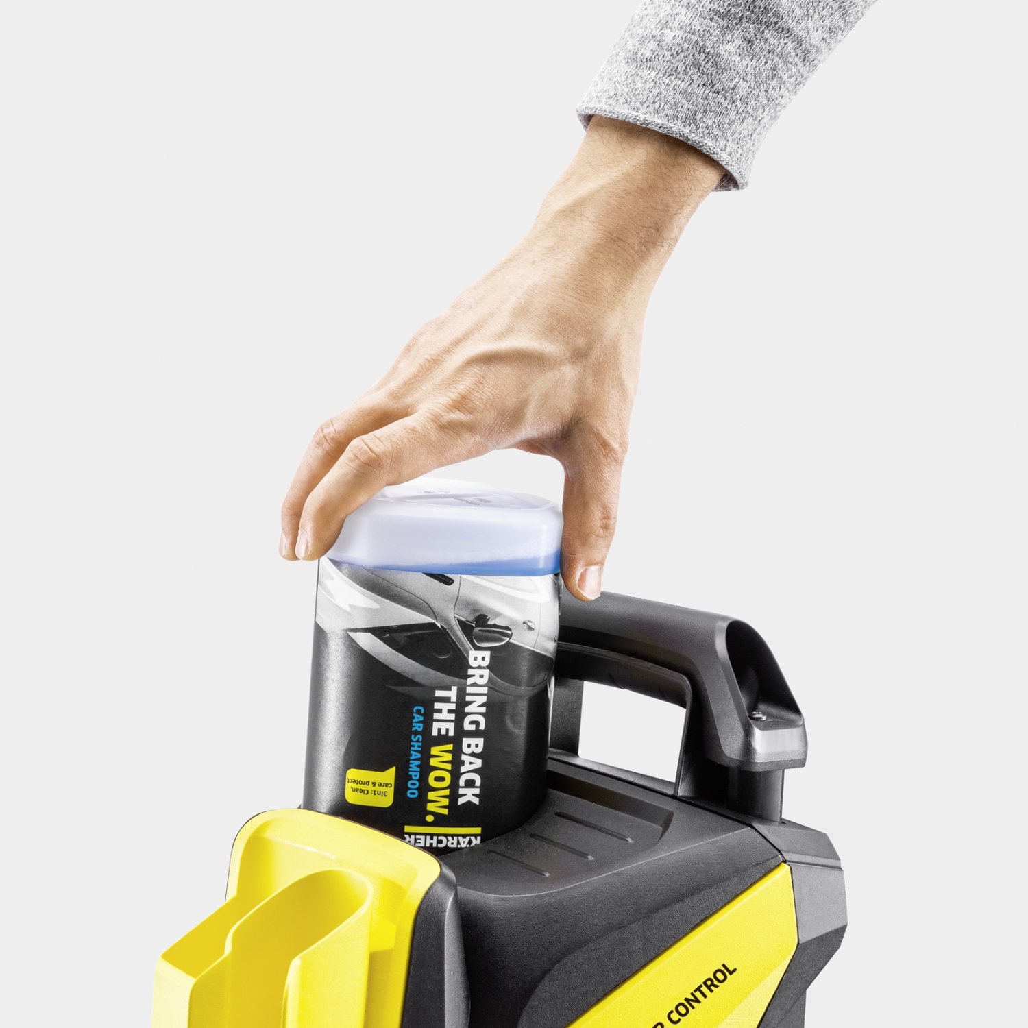Karcher Electric Pressure Washer K 4 Power Control with 1900 PSI, Karcher App Compatibility and Plug and Clean Detergent System