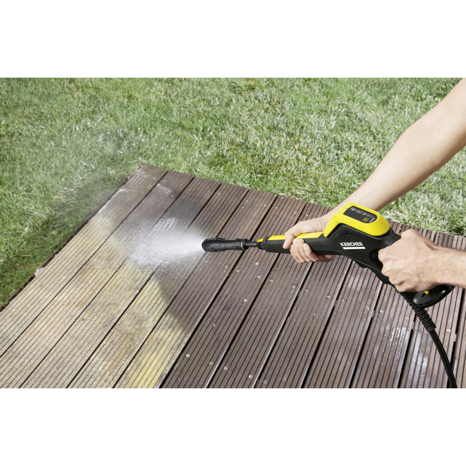 Karcher Electric Pressure Washer K 4 Power Control with 1900 PSI, Karcher App Compatibility and Plug and Clean Detergent System