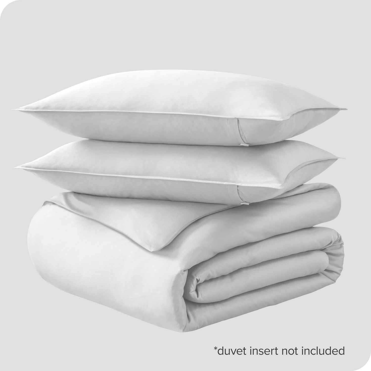 Bare Home 100% Organic Cotton Duvet Cover Set - Smooth Sateen Weave - Warm & Luxurious - Eco-friendly