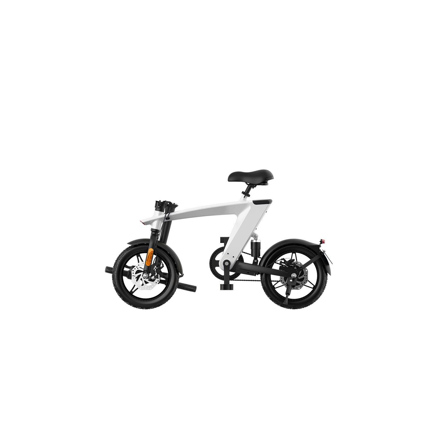 Vélo Zip - vélo électrique compact pliable - noir