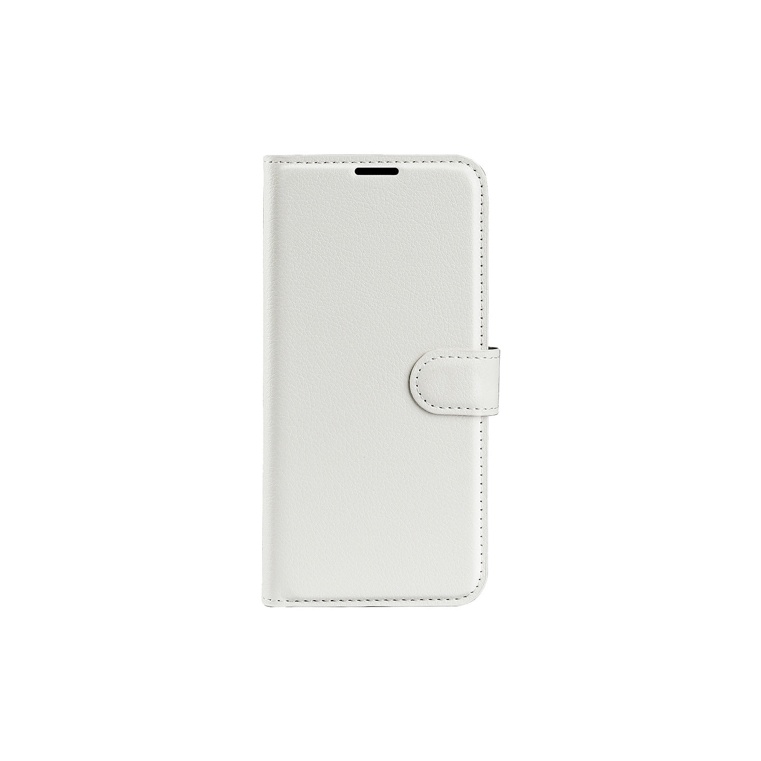 PANDACO White Leather Wallet Case for Google Pixel 6 Pro