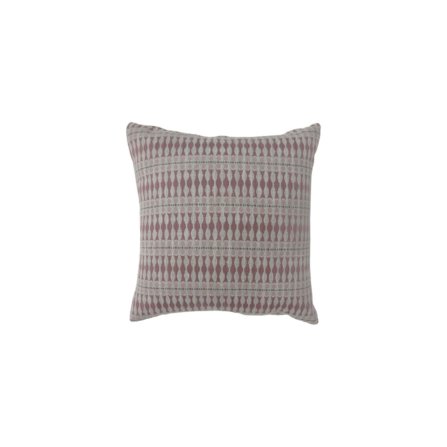 Petit coussin décoratif en tissu Plenley de Furniture of America, rouge