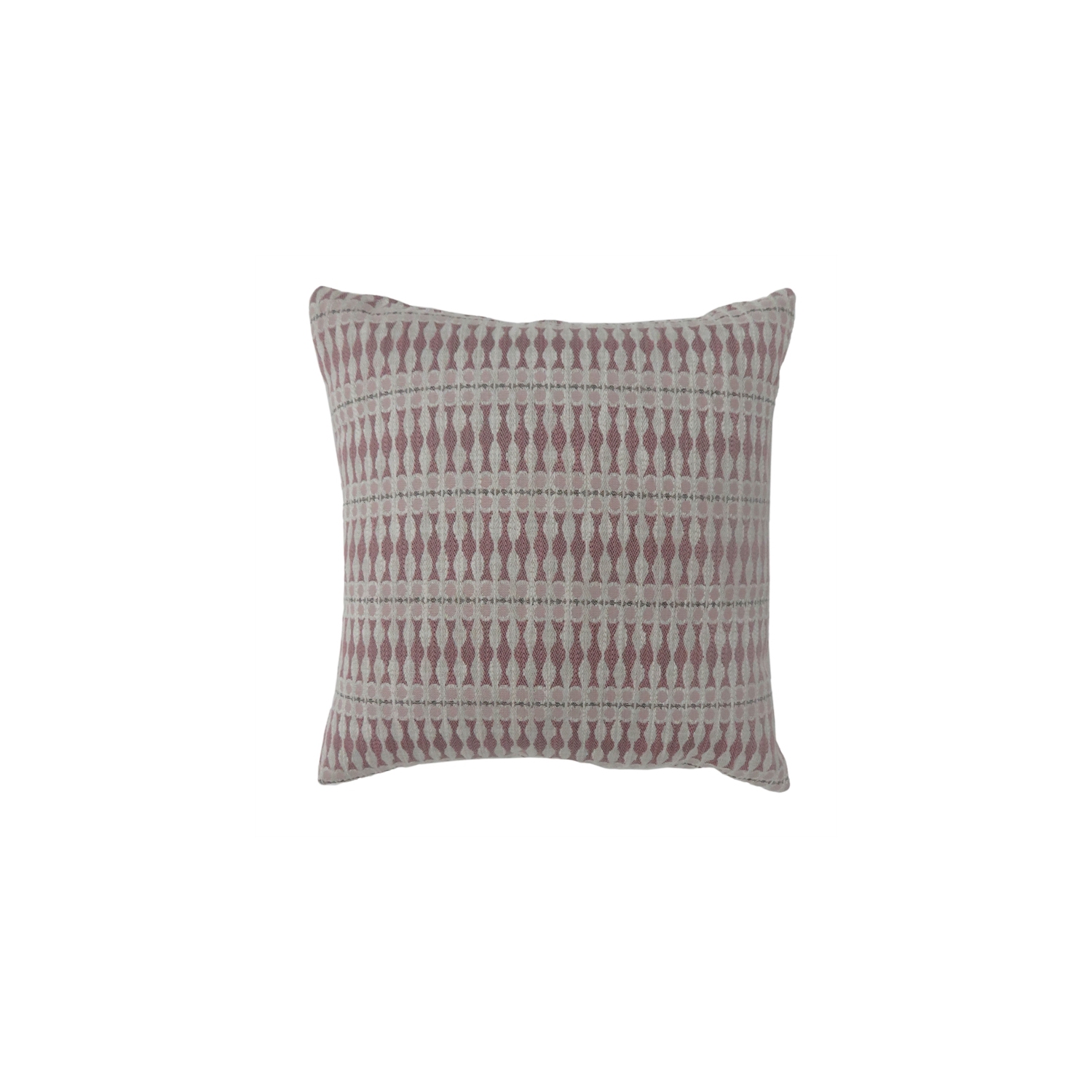 Petit coussin décoratif en tissu Plenley de Furniture of America, rouge