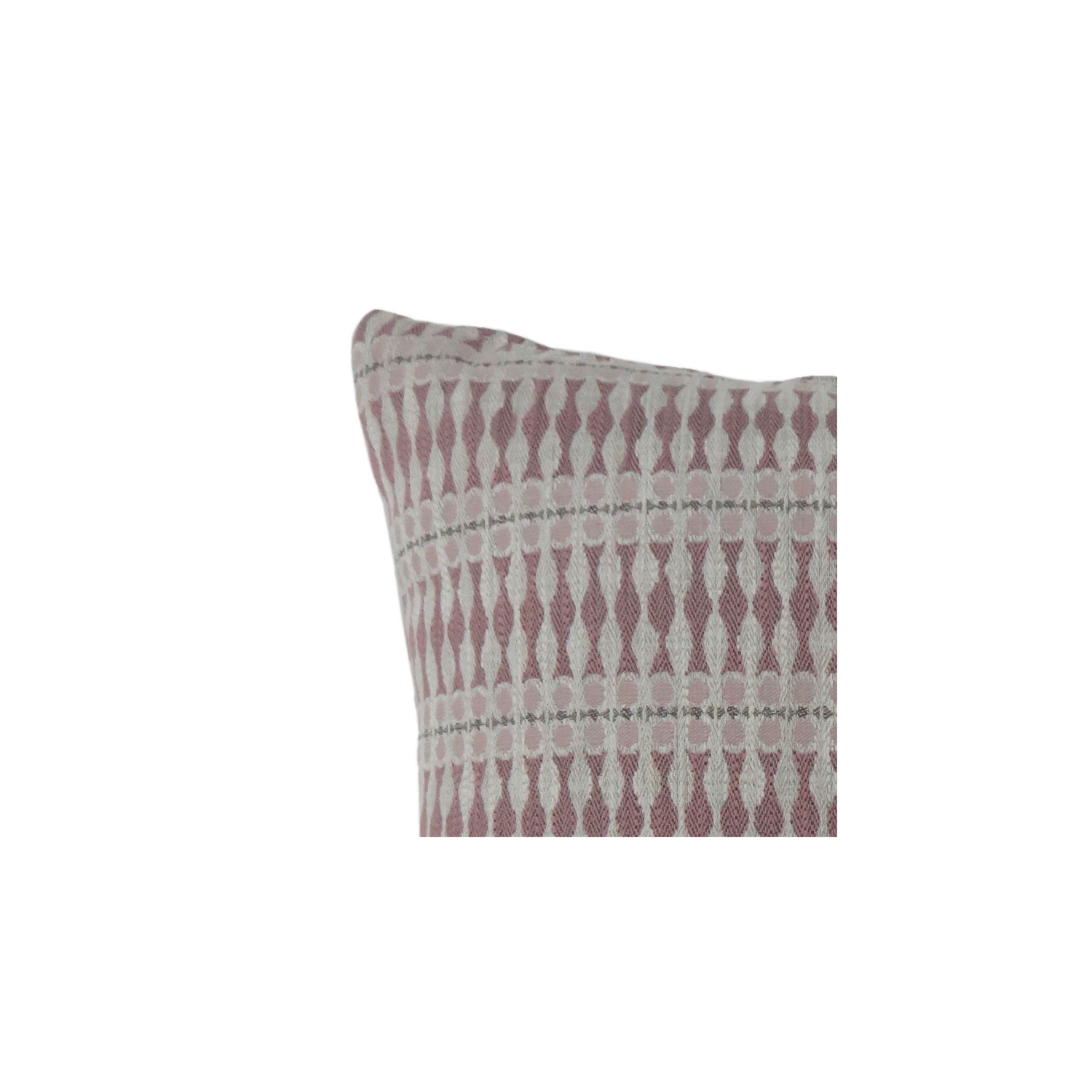 Petit coussin décoratif en tissu Plenley de Furniture of America, rouge